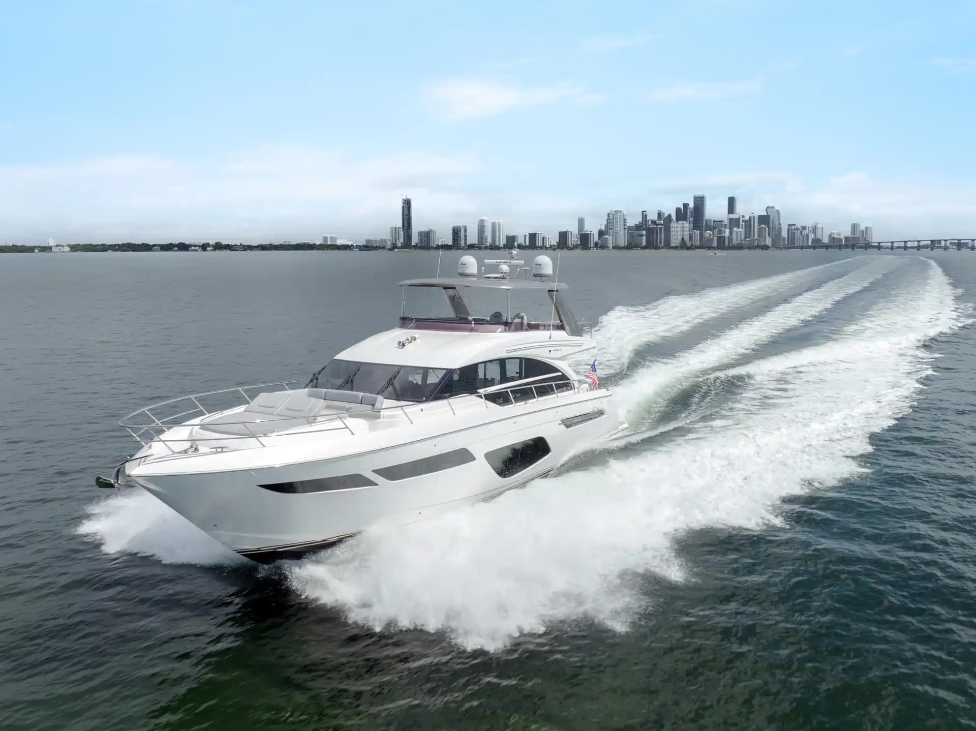 2019 Princess Yachts F70 Sold in Miami Beach, Florida Motor Yacht 3