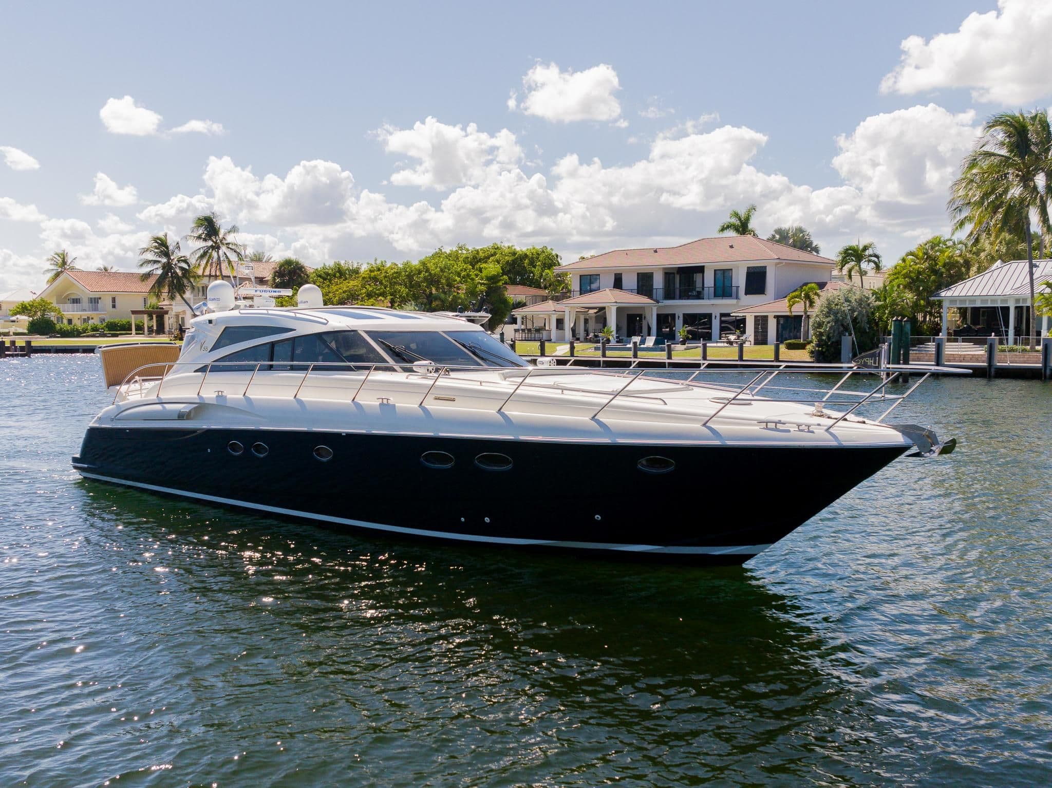 2009 Princess Yachts V58 Sport Cruiser Sold in Lighthouse Point, Florida Sport Cruiser 4