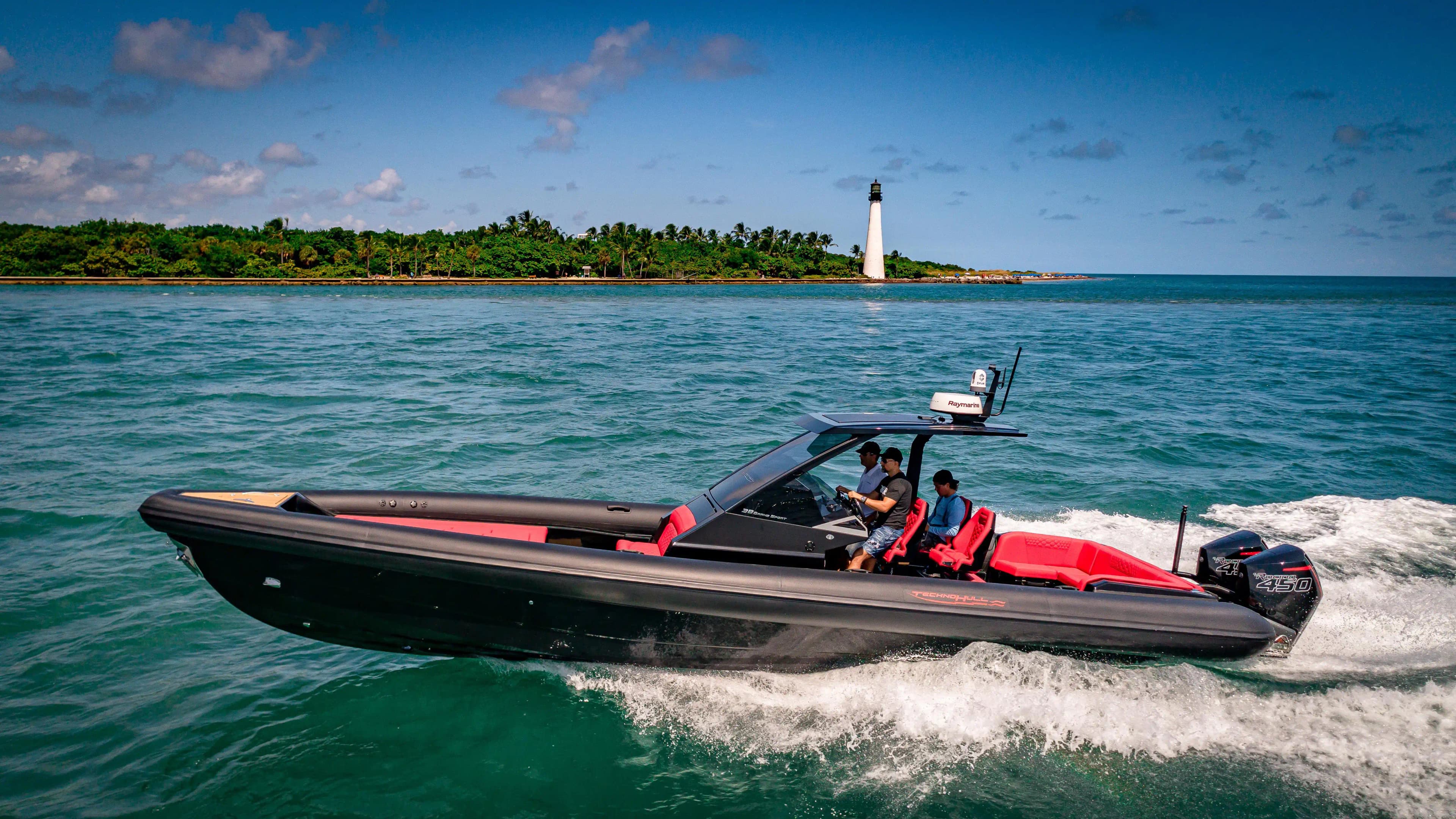 2025 Technohull 38 Grand Sport Sold in San Diego, California Center Console 4