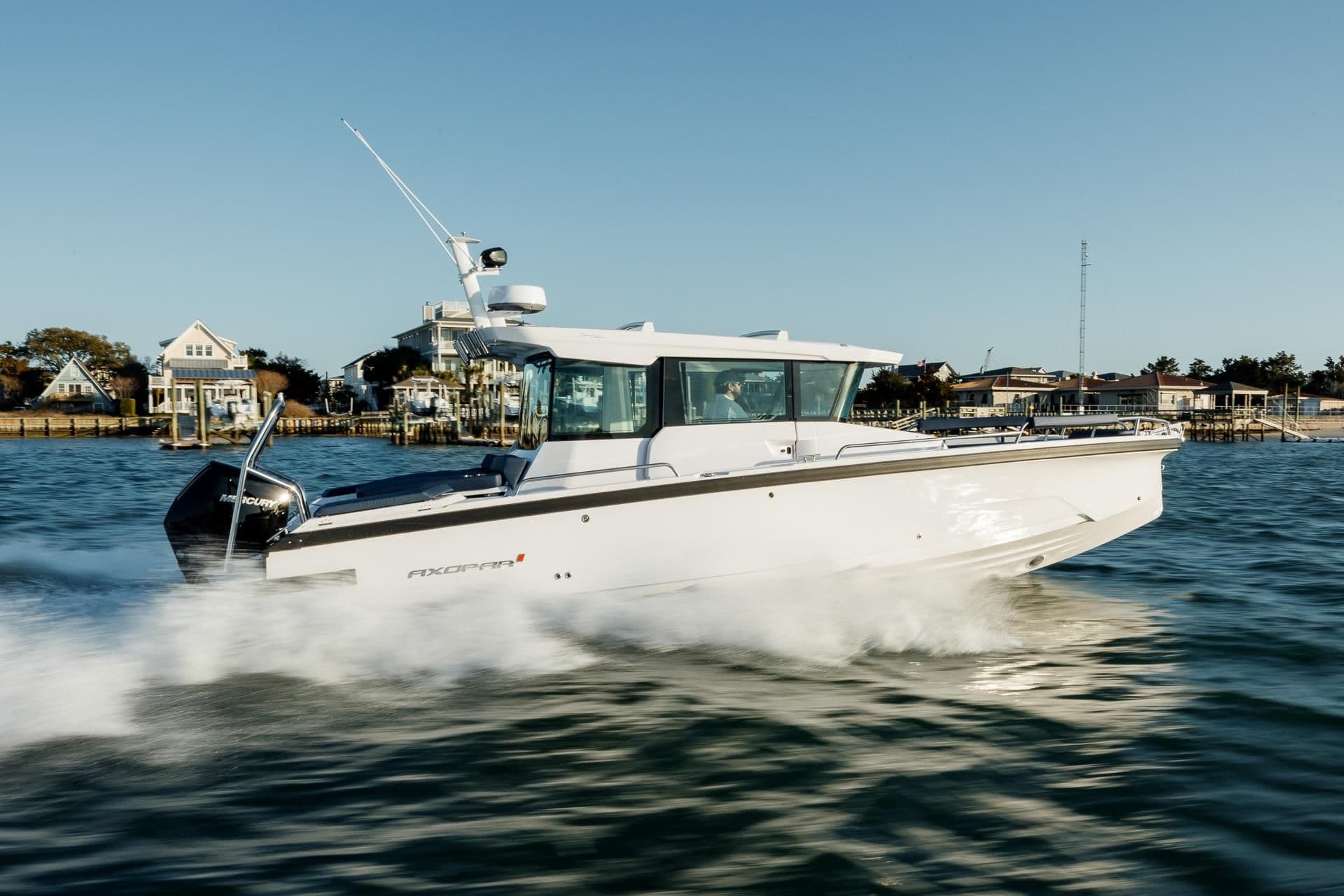 2024 Axopar 29 XC Cross Cabin Sold in San Diego, California Walk-around Boats