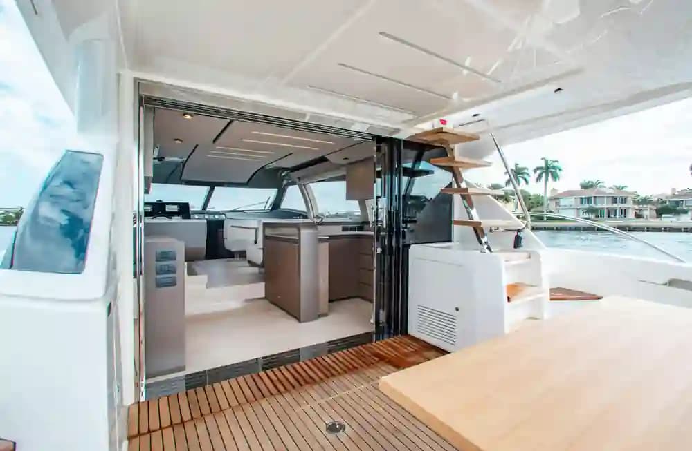 2022 Ferretti Yachts 550 for Sale in Wellesley Island, New York Flybridge 2
