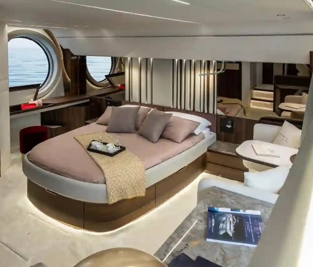 2023 Aicon Yachts 66 Vivere for Sale in Fort Lauderdale, Florida Flybridge 3