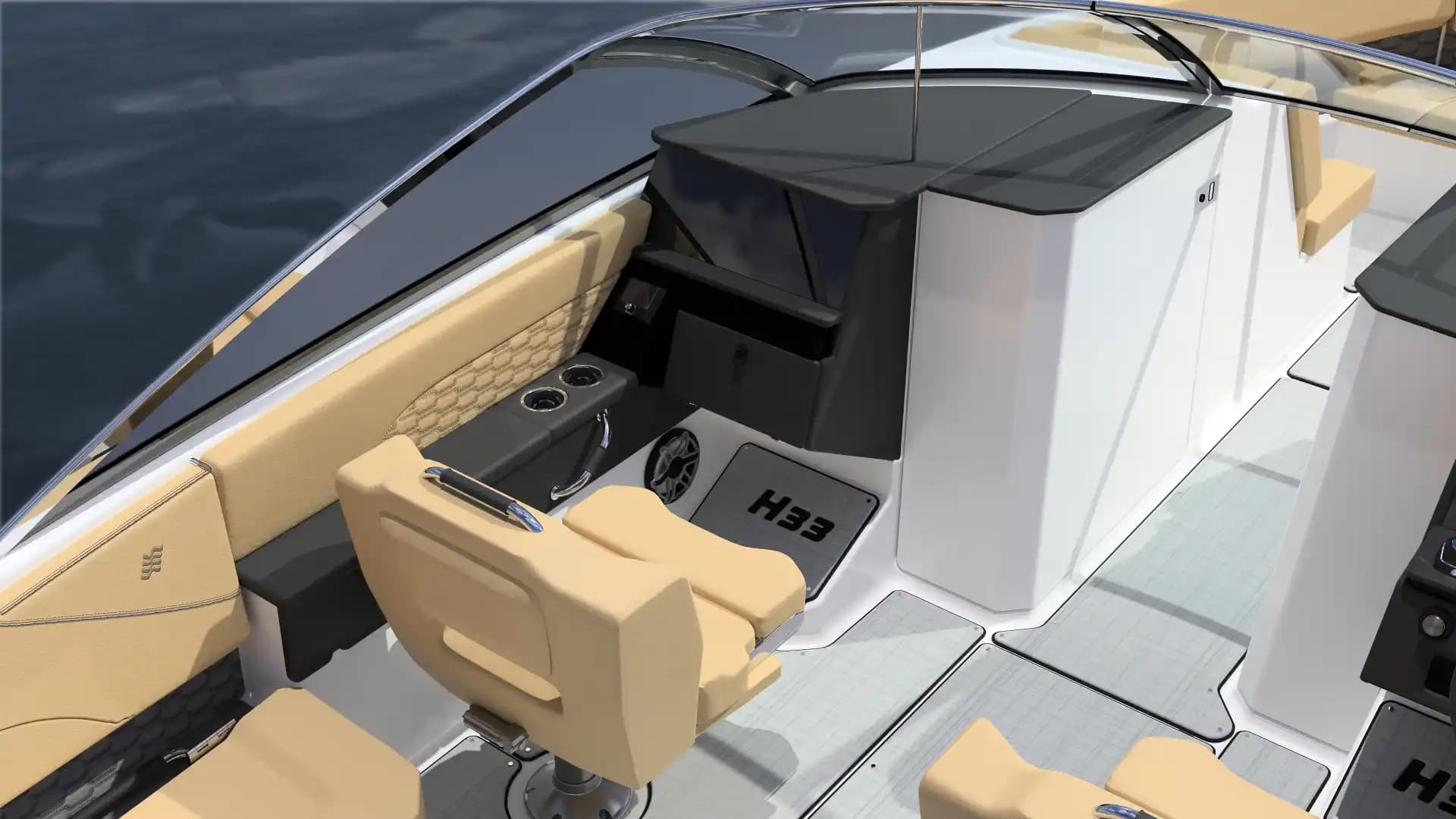 2026 Four Winns H33 OB for Sale in Fort Lauderdale, Florida Center Console 5