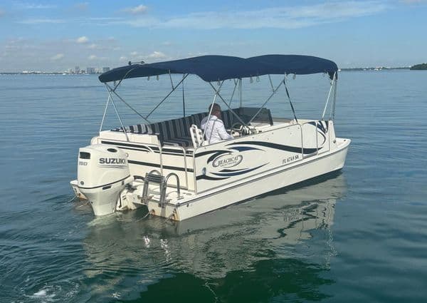 2020 Beachcat 20 Pontoon Verkauft in Key Biscayne, Florida Pontoon Boats 4