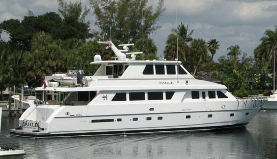 2002 Hargrave 90' Skylounge Sold in Fort Lauderdale, Florida Megayacht 4