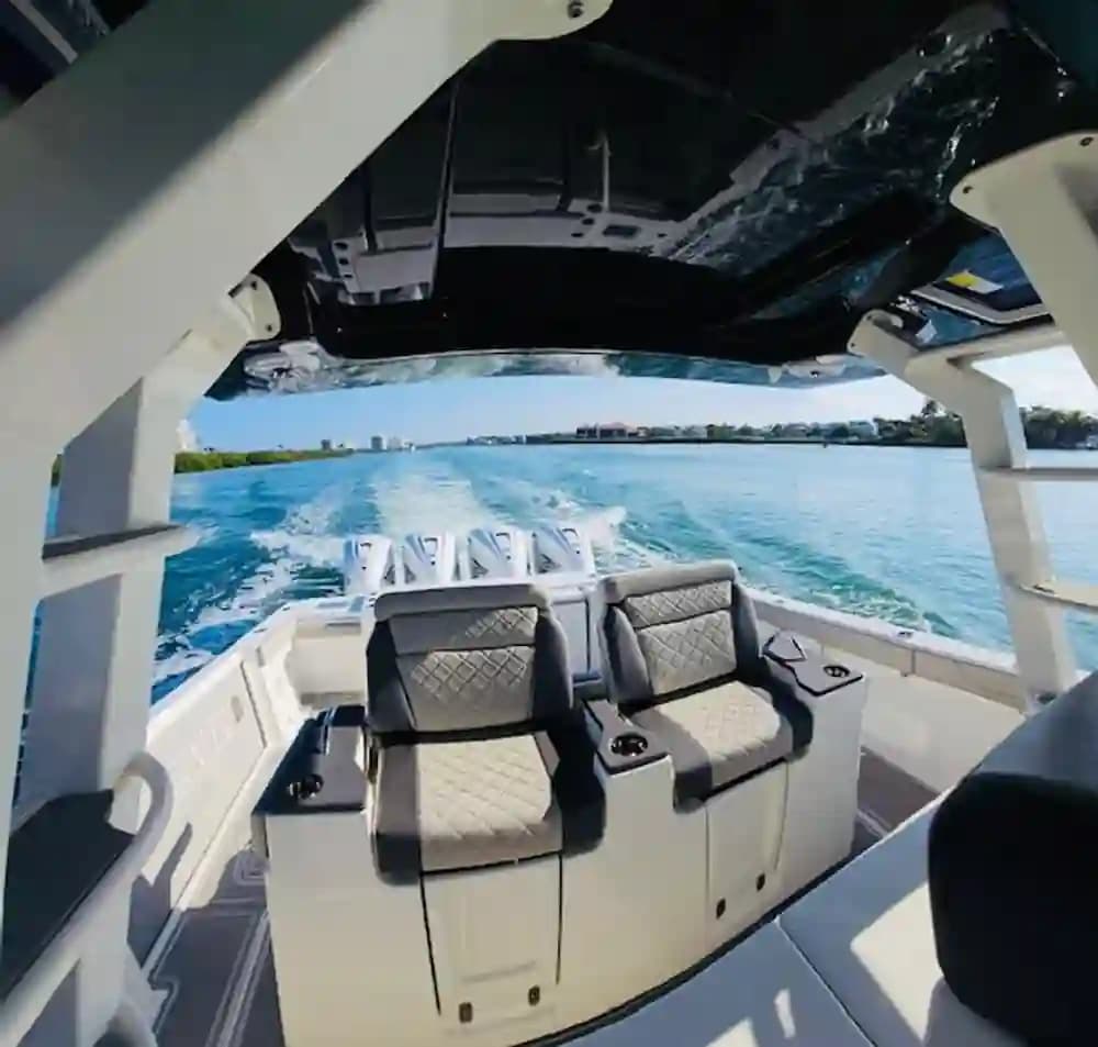 2021 Pursuit S 428 for Sale in Jupiter, Florida Center Console 3