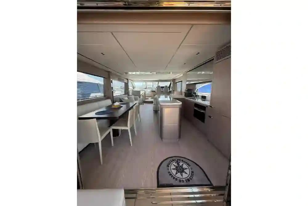 2025 Sunseeker 76 Yacht on Display in Bodrum, TR Flybridge 2