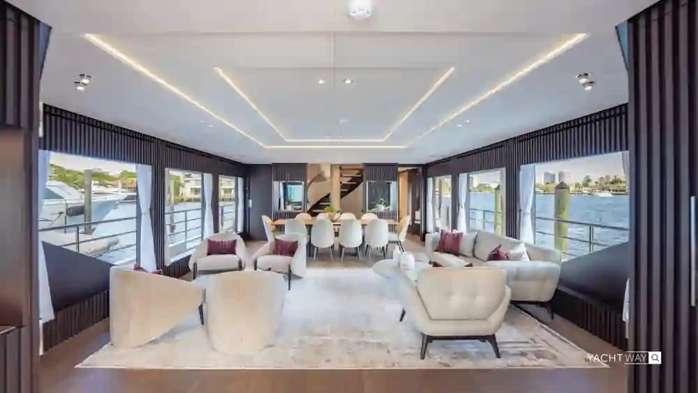 2025 Hargrave E Series 125′ Tri-Deck for Sale in Fort Lauderdale, Florida Megayacht 2
