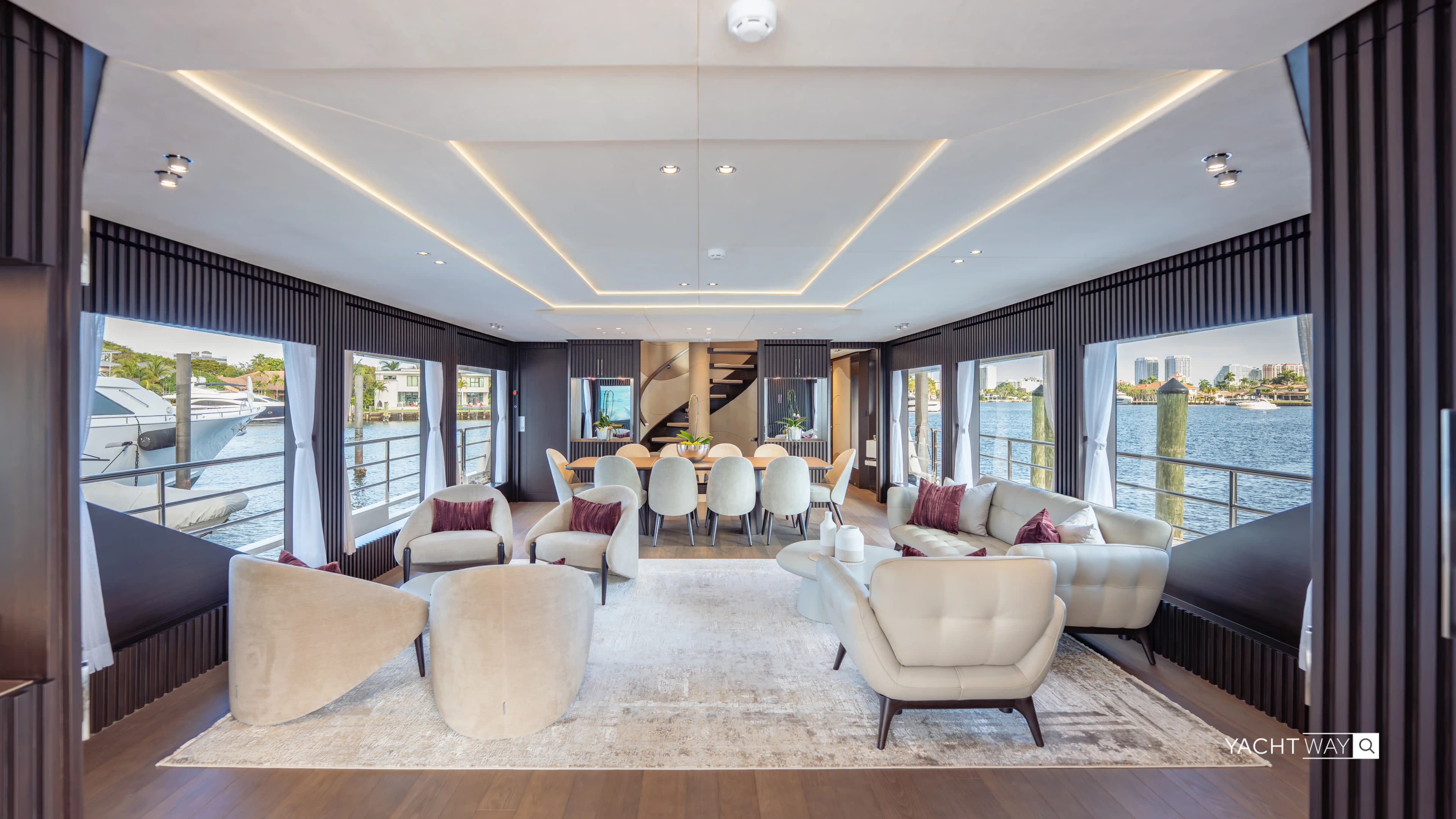 2025 Hargrave E Series 125′ Tri-Deck for Sale in Fort Lauderdale, Florida Megayacht 1