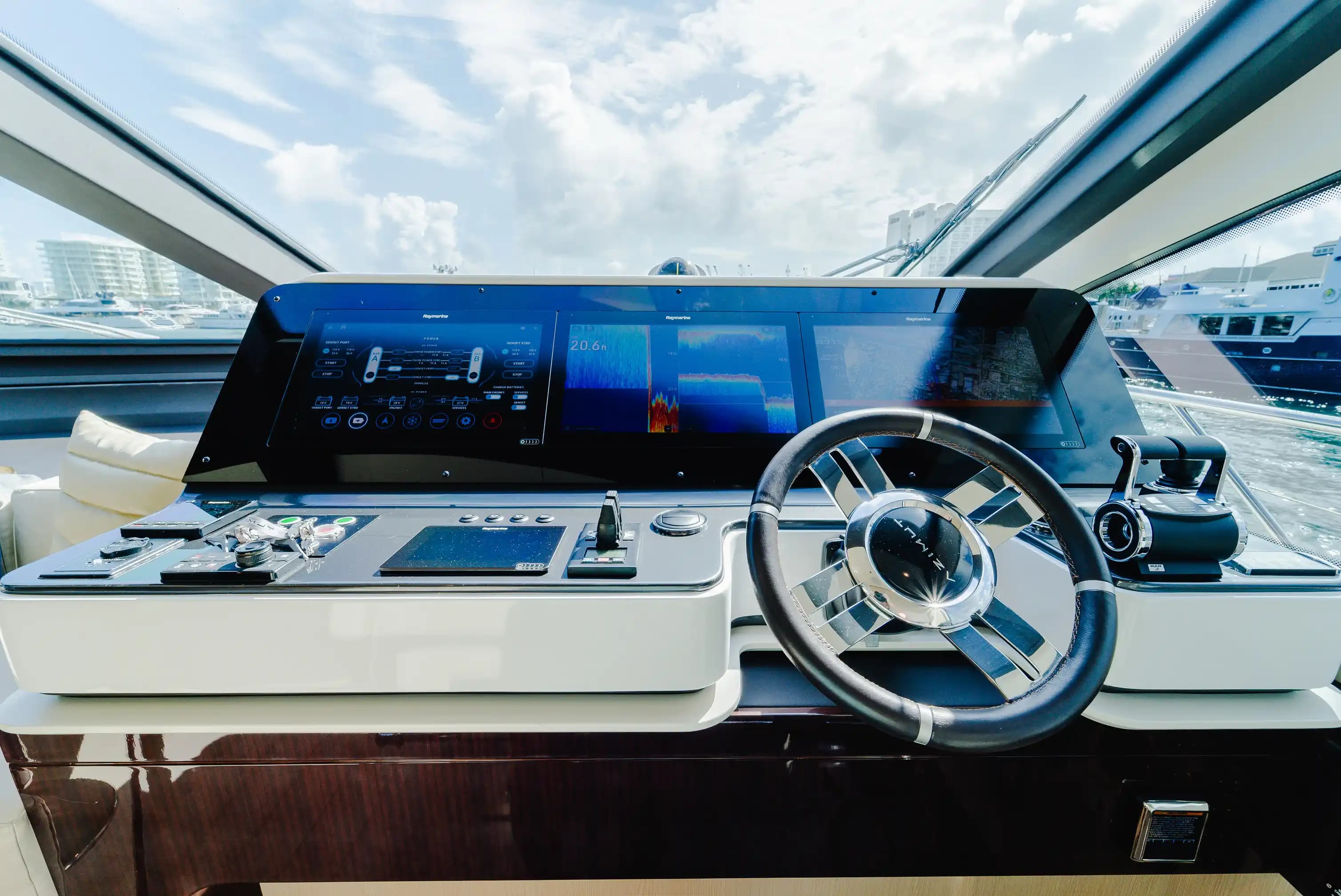 2019 Azimut Grande 25 Metri Sold in Fort Lauderdale, Florida Flybridge 2