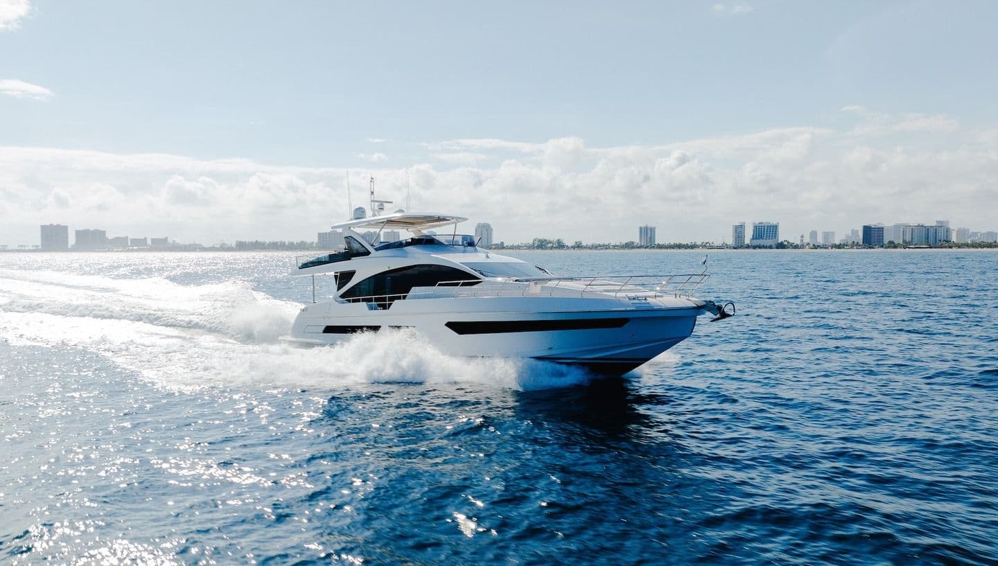 2019 Azimut Grande 25 Metri Sold in Fort Lauderdale, Florida Flybridge