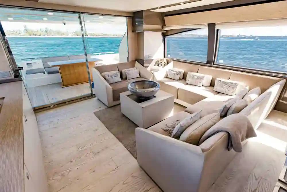 2017 Ferretti Yachts 750 for Sale in Miami, Florida Flybridge 3