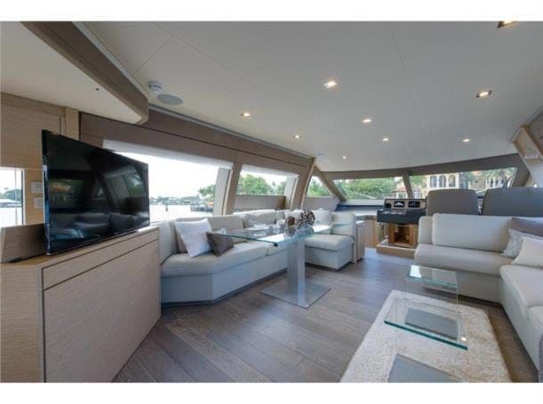 2015 Ferretti Yachts 690 for Sale in Fort Lauderdale, Florida Flybridge 3