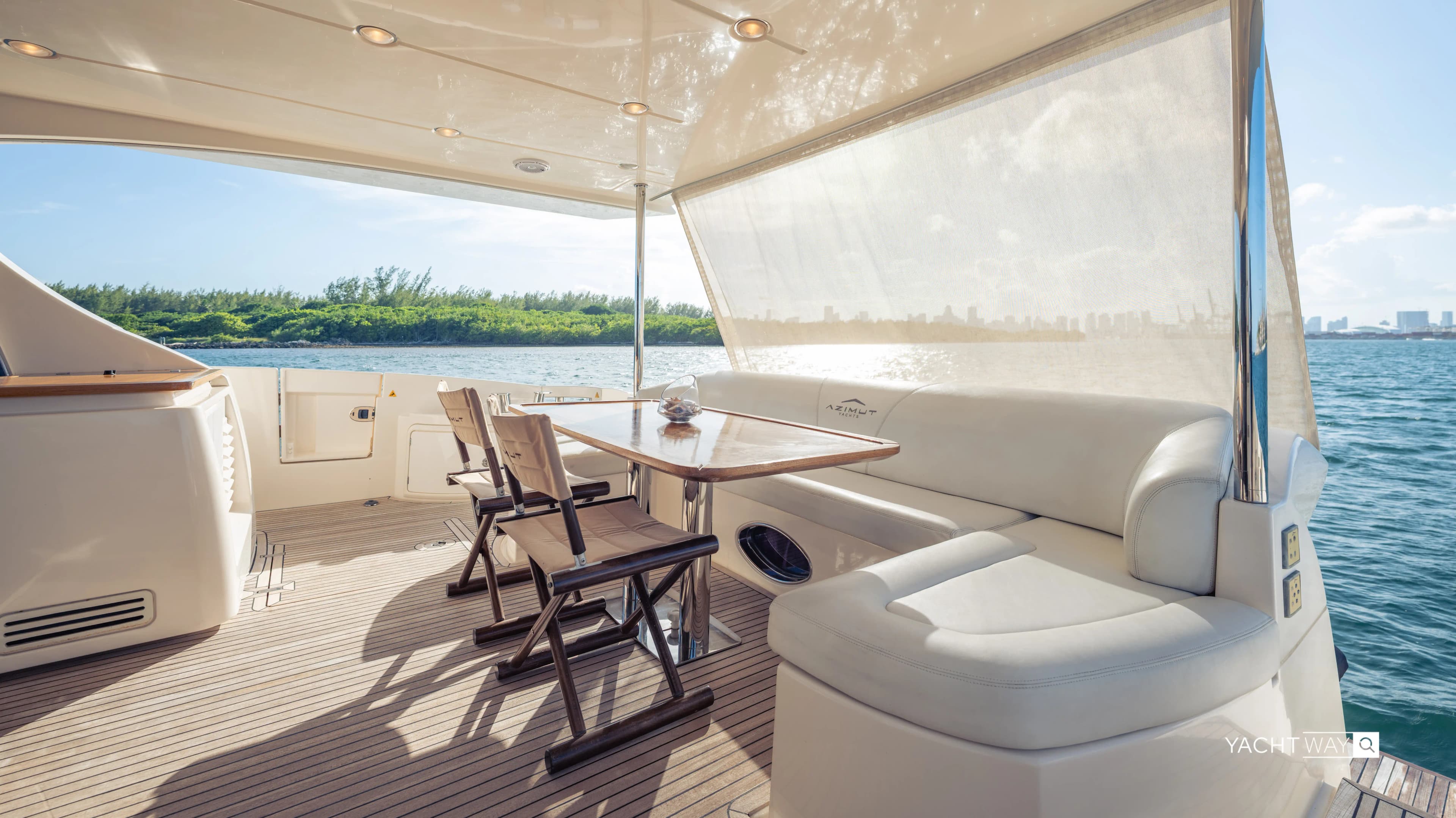 2012 Azimut 70 on Display in Miami, Florida Flybridge 4