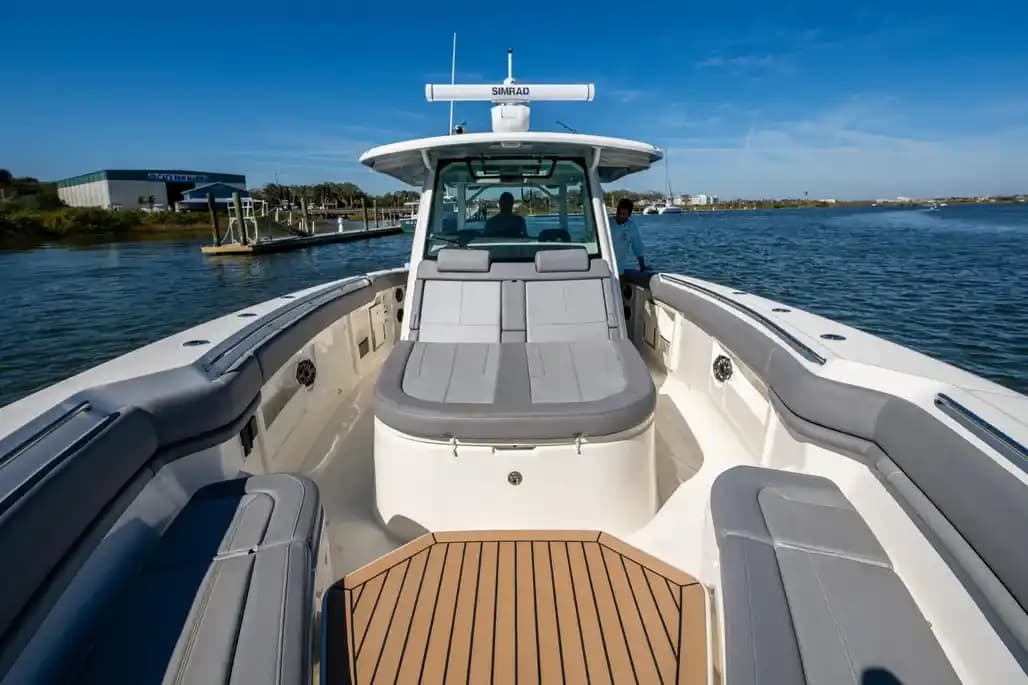 2023 Boston Whaler 380 Outrage Sold in St. Augustine, Florida Center Console 3