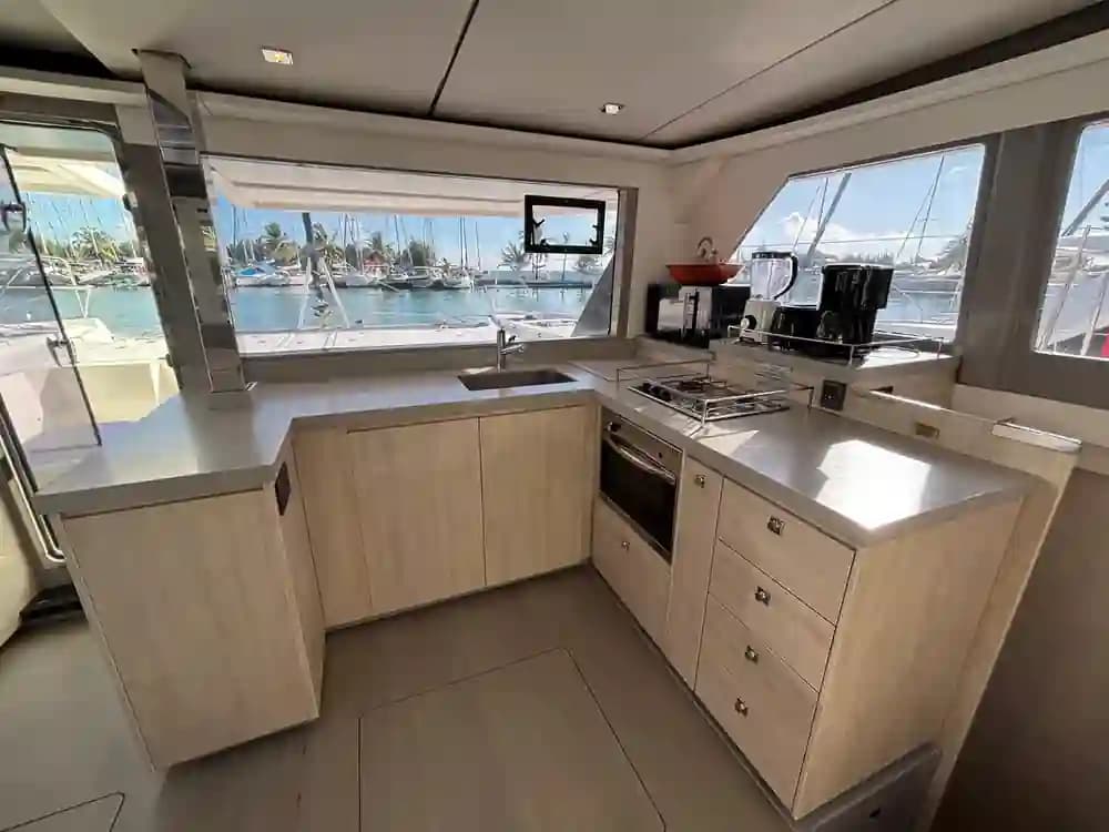 2020 Leopard Catamarans 45 on Display in Uturoa, PF Multi-Hull 3
