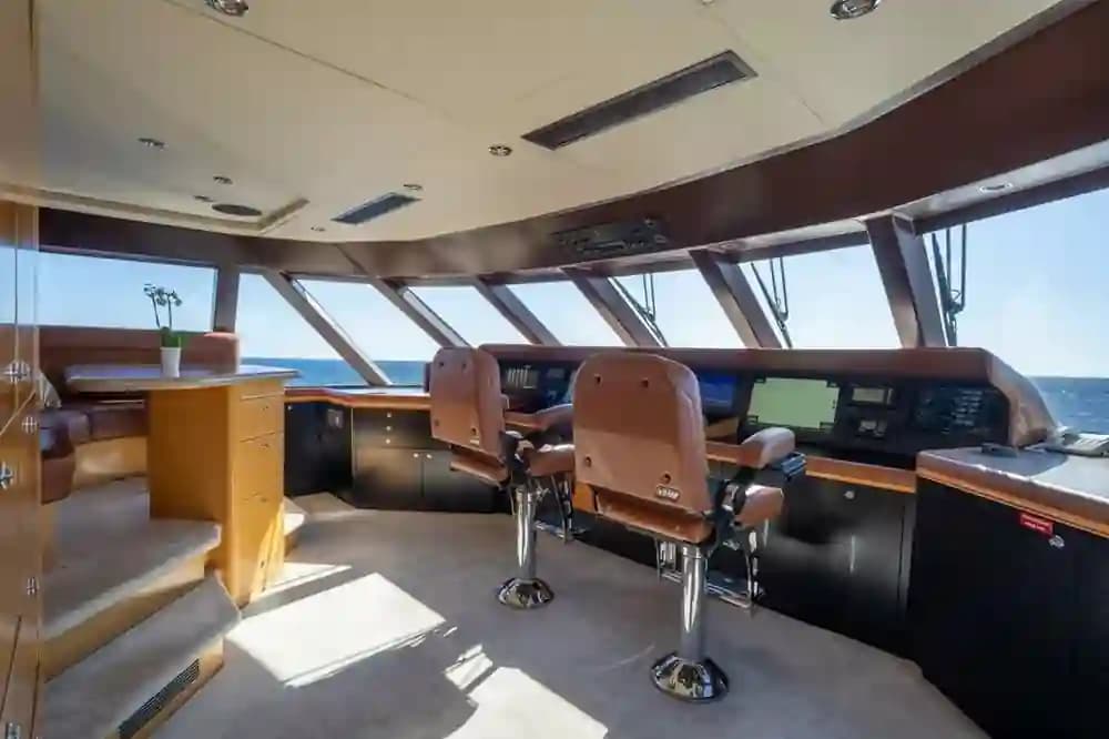 2001 Delta Marine 124' Tri-Deck for Sale in Fort Lauderdale, Florida Megayacht 2