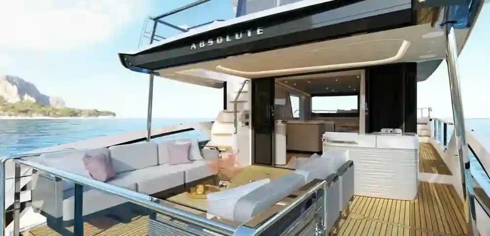 2026 Absolute Navetta 62 for Sale in Fort Lauderdale, Florida Flybridge 3