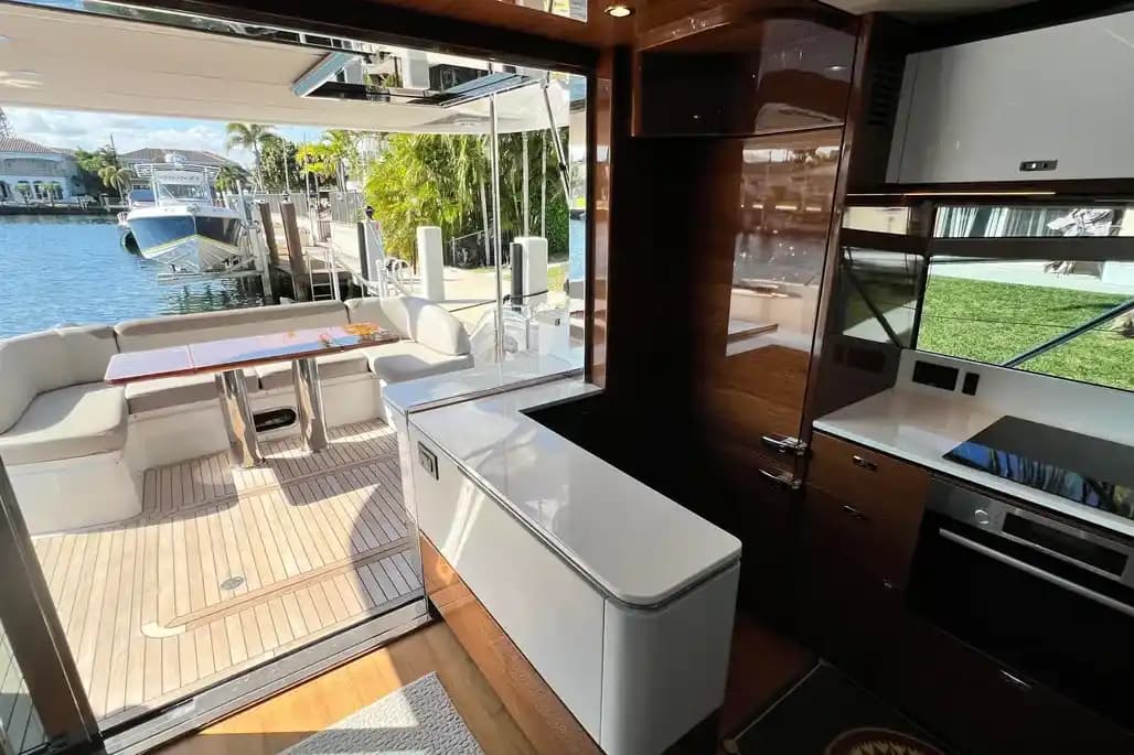2019 Princess Yachts F62 for Sale in Miami Beach, Florida Flybridge 2