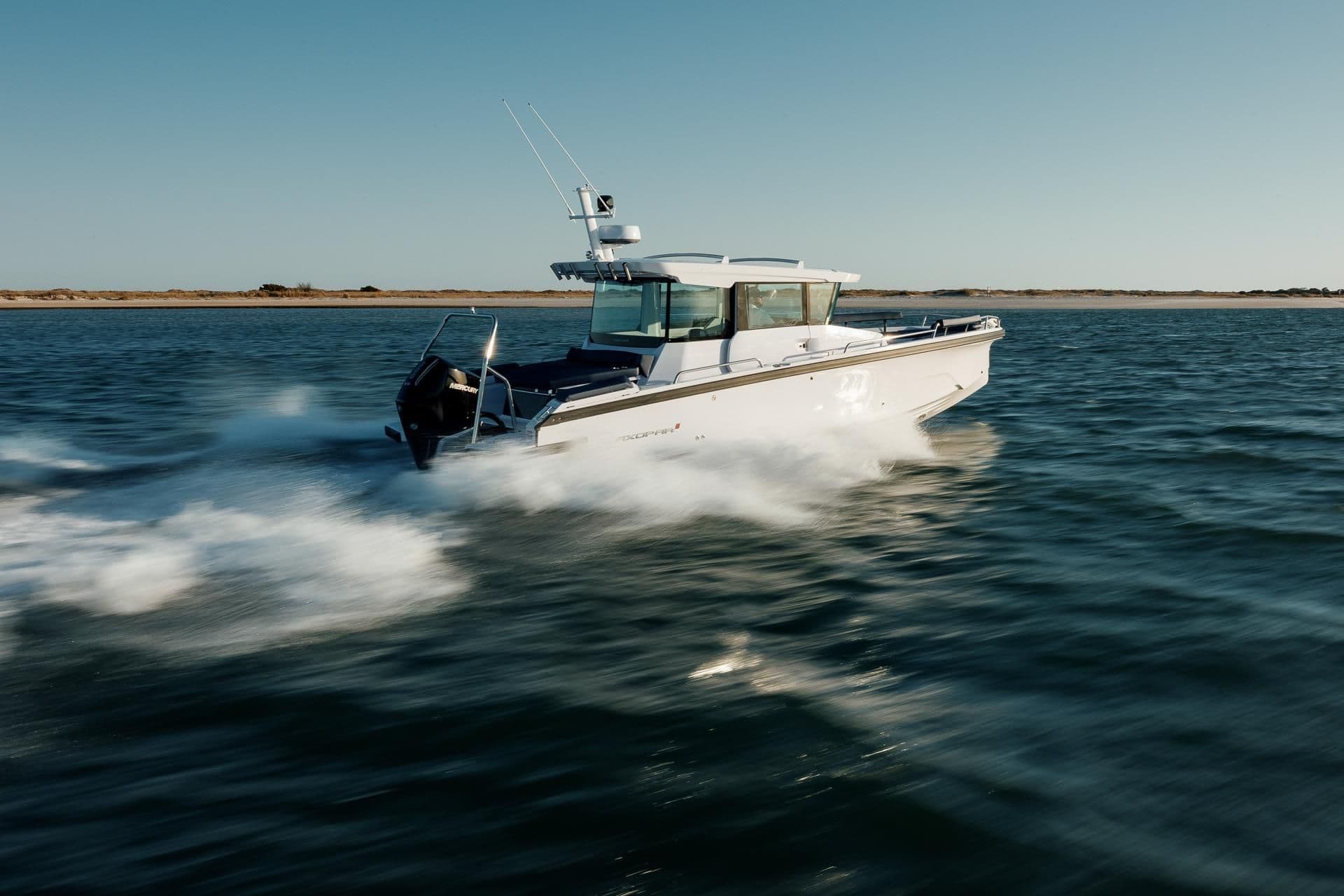 2024 Axopar 29 XC Cross Cabin Sold in San Diego, California Walk-around Boats 3