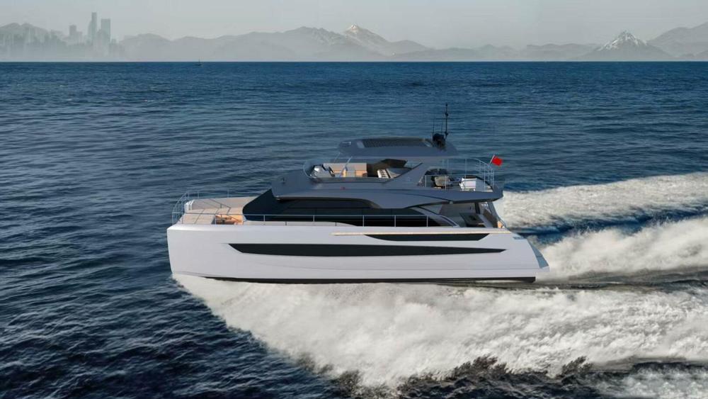 2025 Diamond Yachts EF66 Power Catamaran