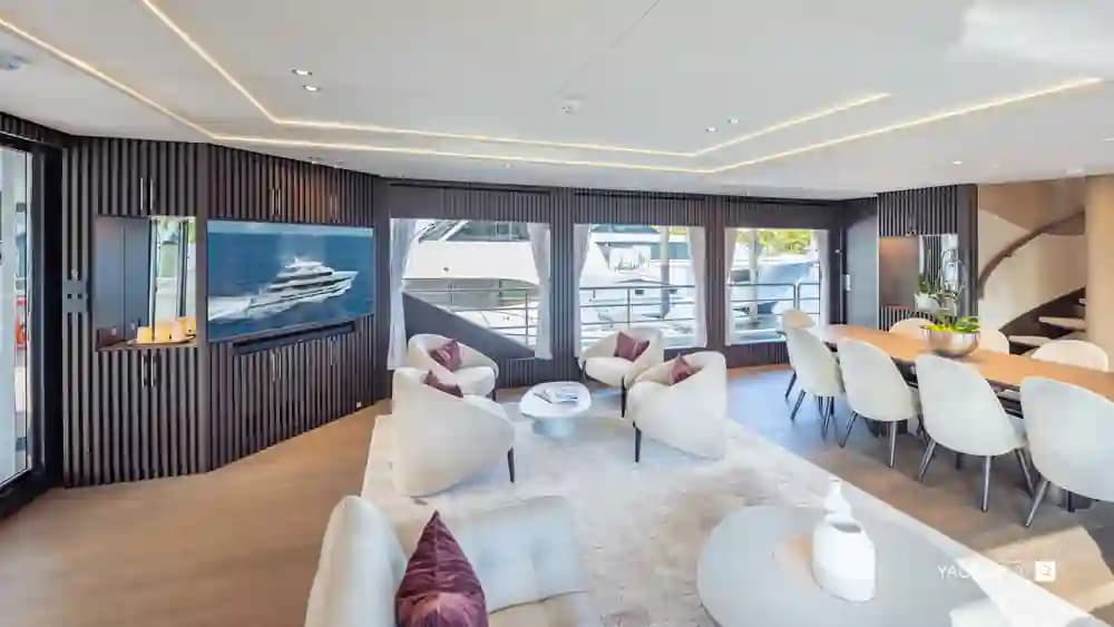 2025 Hargrave E Series 125′ Tri-Deck for Sale in Fort Lauderdale, Florida Megayacht 4