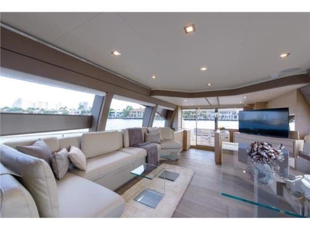 2015 Ferretti Yachts 690 for Sale in Fort Lauderdale, Florida Flybridge 2