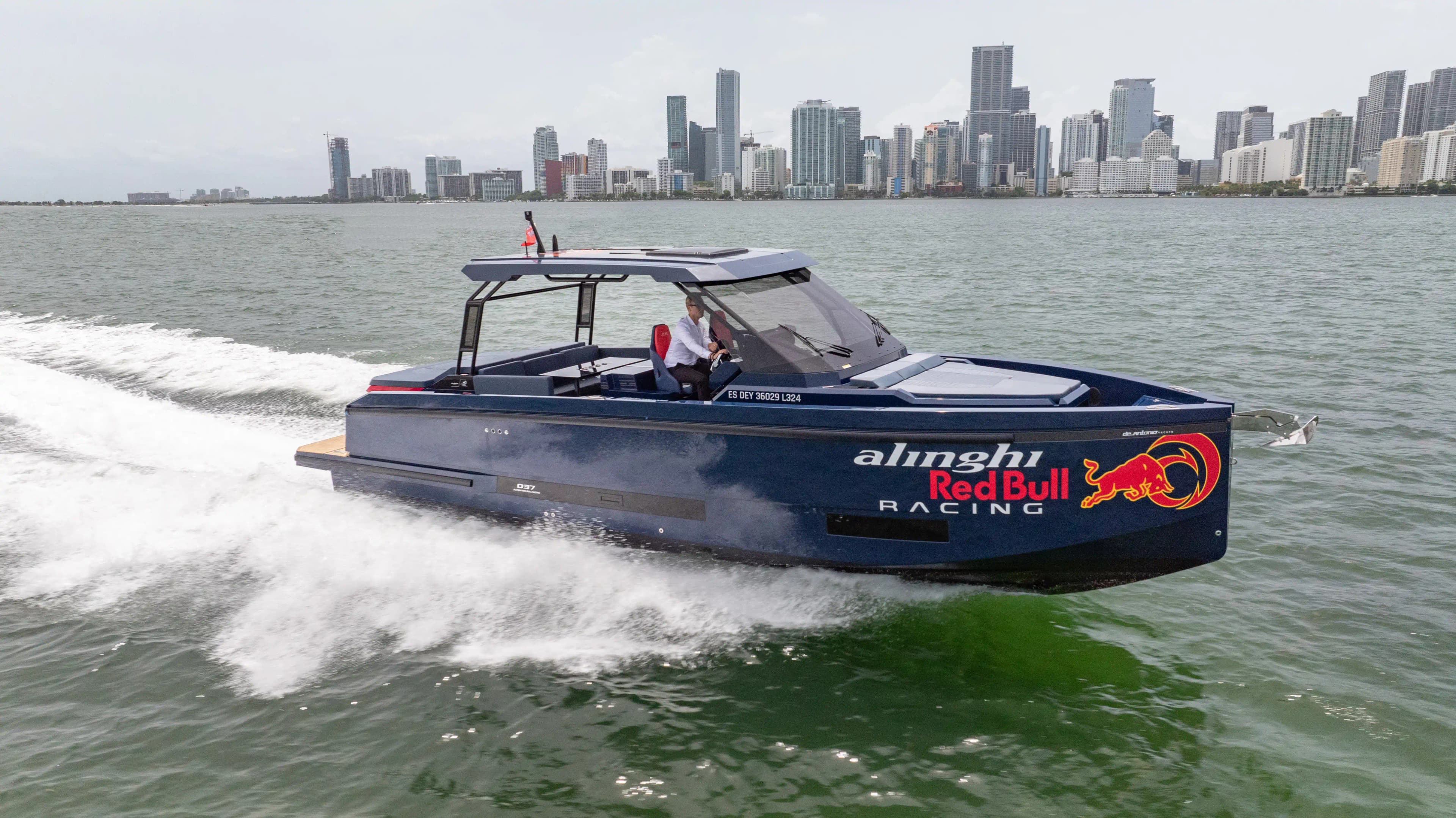 2024 De Antonio Yachts D37 Alinghi Red Bull Racing Sold in Miami, Florida Sport Cruiser