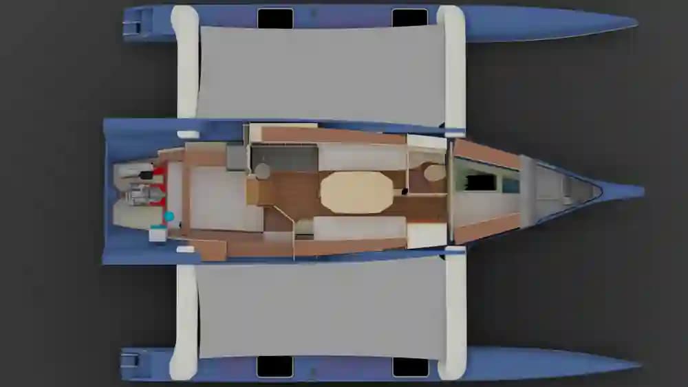 Dragonfly Trimarans 36 in vendita