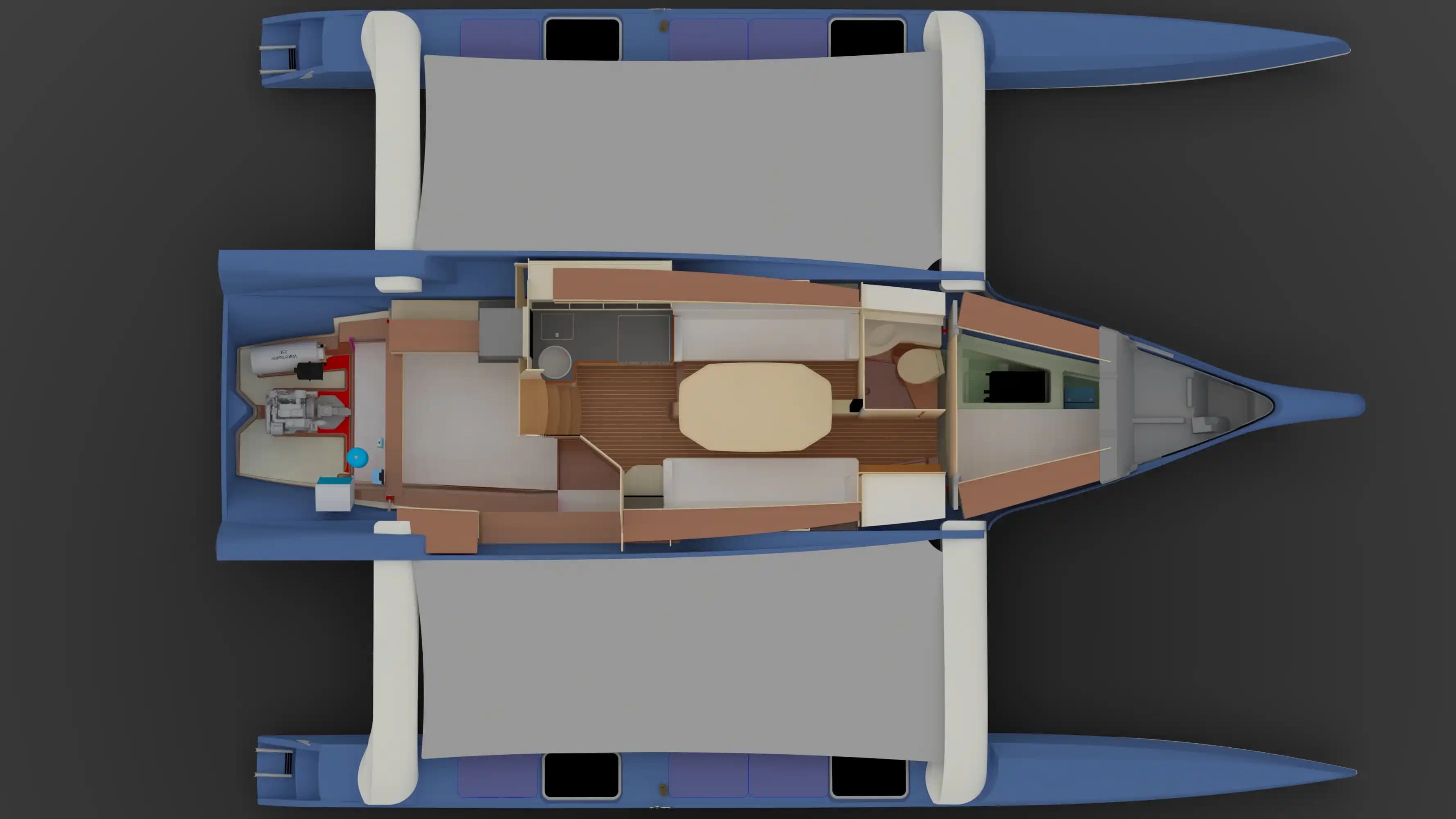 Dragonfly Trimarans 36 in vendita