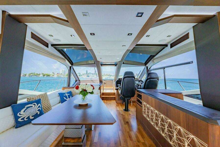 2019 Galeon Yachts 640 Fly for Sale in Palm Beach Gardens, Florida Flybridge 1