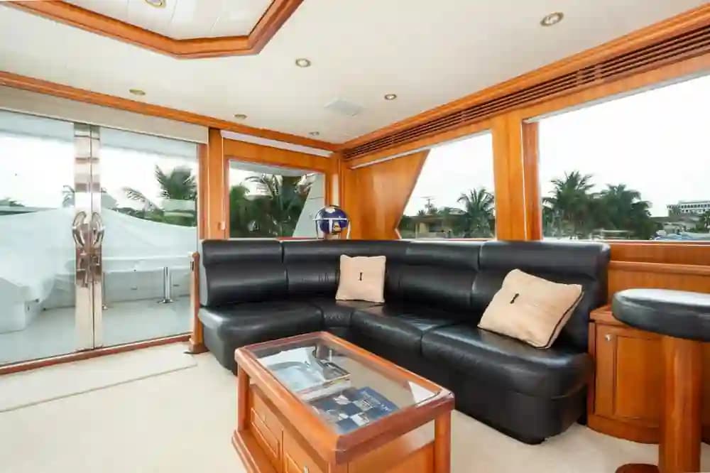 2002 Hargrave 90' Skylounge Sold in Fort Lauderdale, Florida Megayacht 3