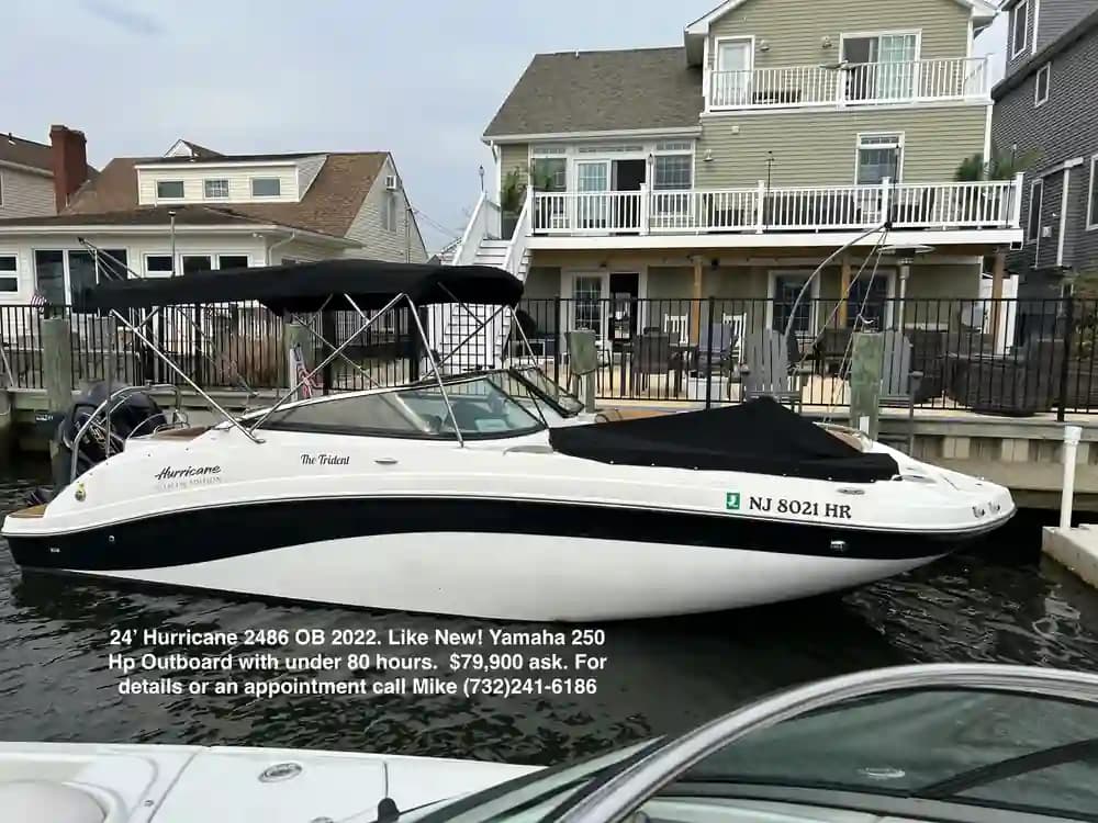Hurricane SunDeck 2486 OB for Sale