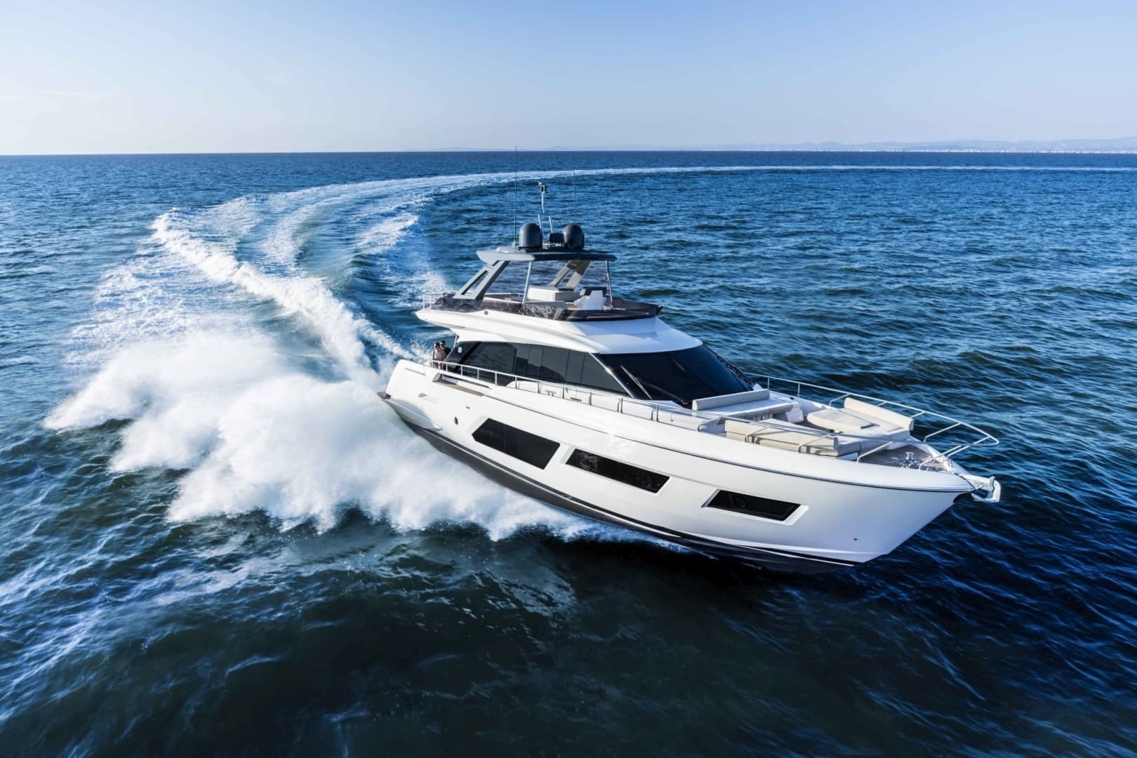 2026 Ferretti Yachts 670 for Sale in Fort Lauderdale, Florida Flybridge 3