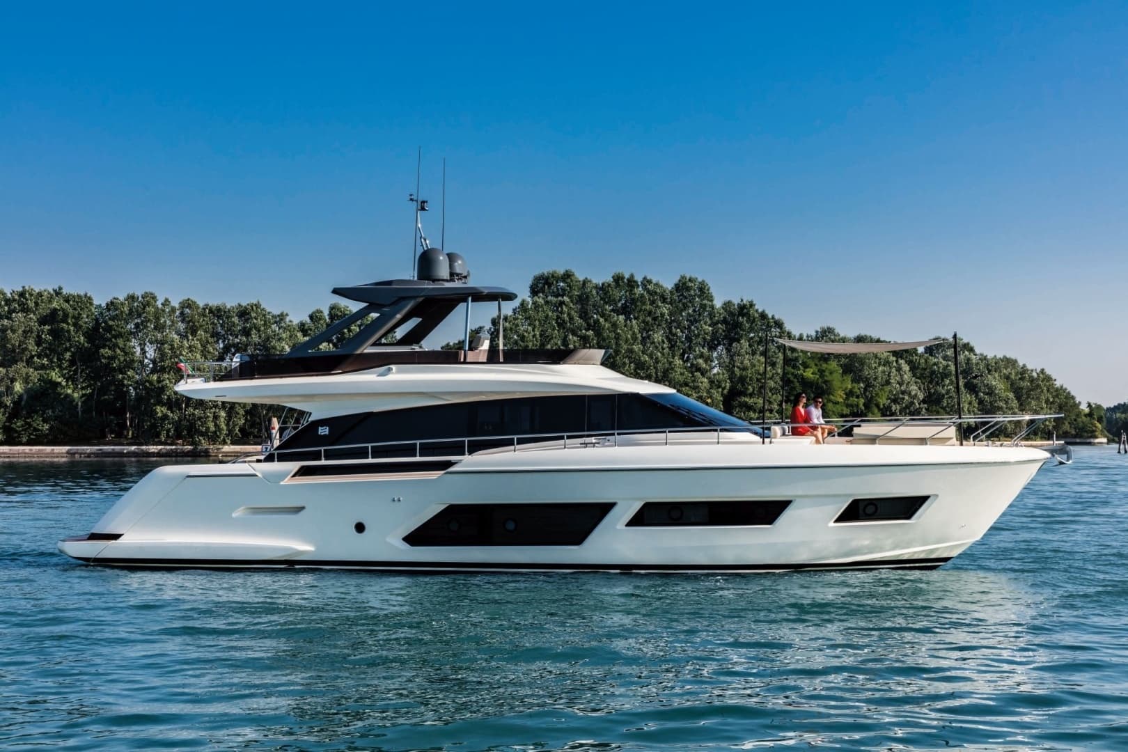 2026 Ferretti Yachts 670 for Sale in Fort Lauderdale, Florida Flybridge