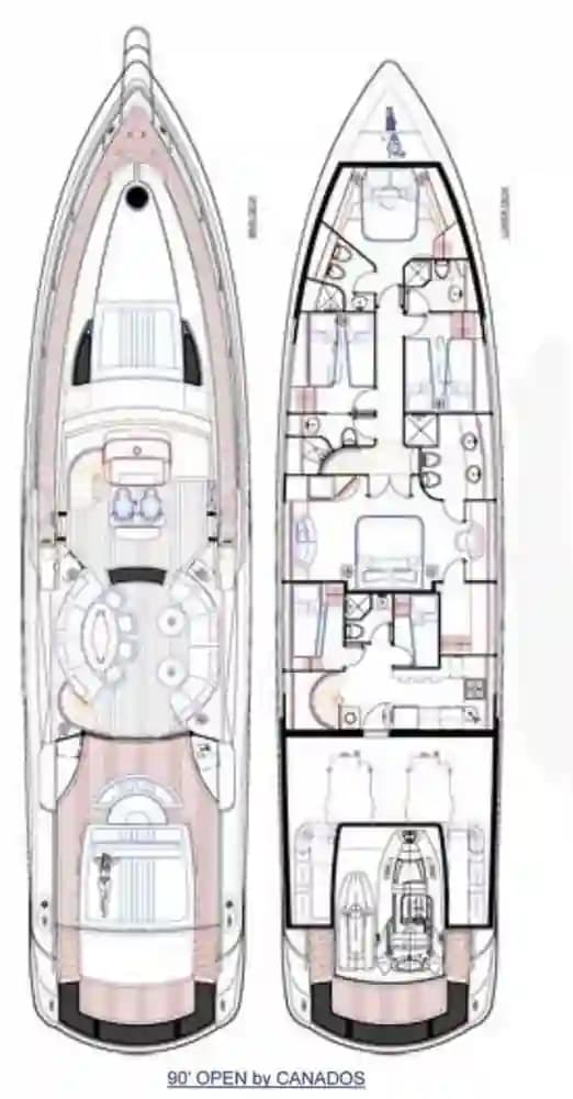 Canados Yachts 90 te koop