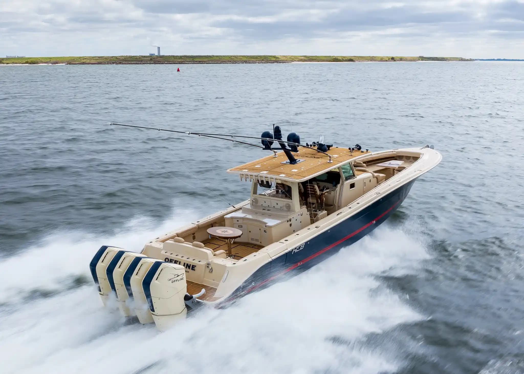 2023 HCB 53 Sueños for Sale in Miami, Florida Center Console 4