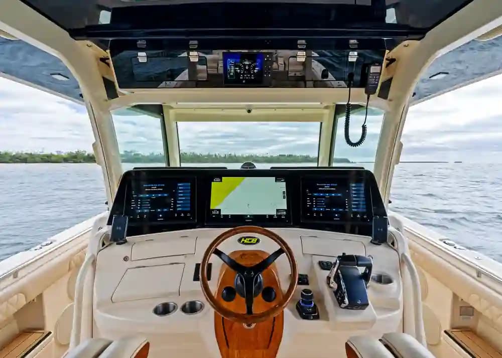 2023 HCB 53 Sueños for Sale in Miami, Florida Center Console 4
