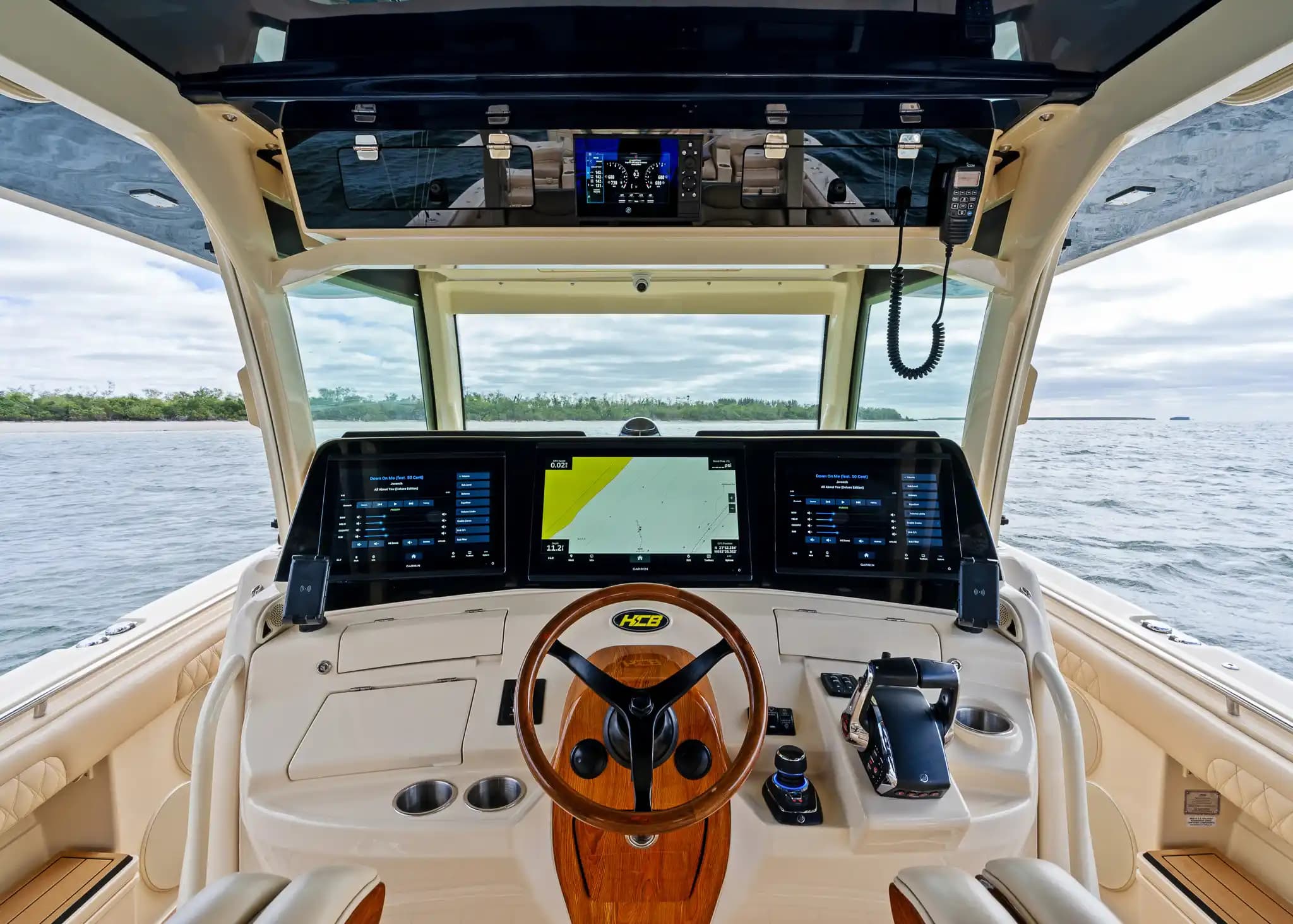 2023 HCB 53 Sueños for Sale in Miami, Florida Center Console 4