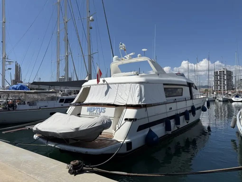 1999 Sanlorenzo SL82 for Sale in Altea, ES Flybridge 2