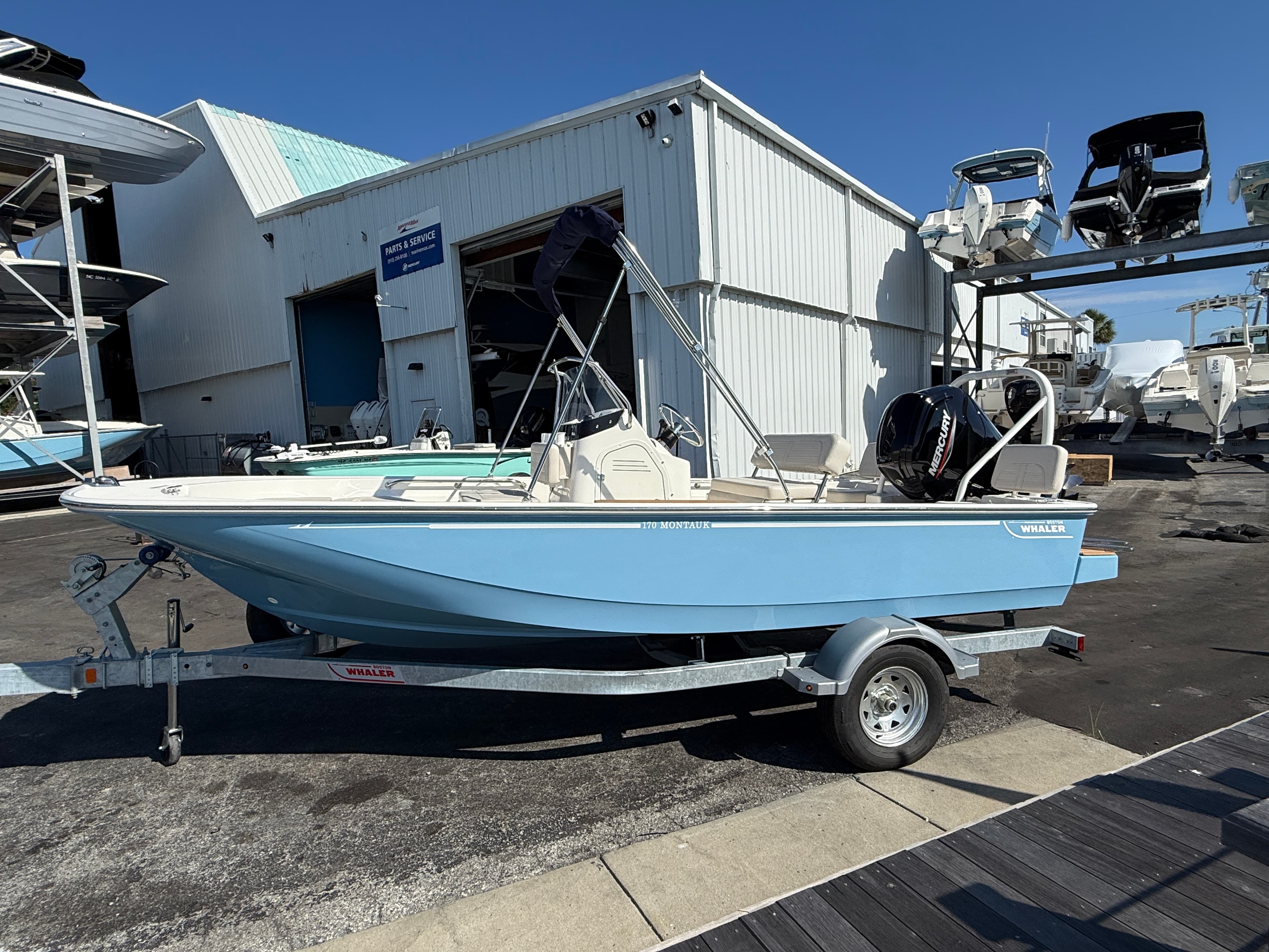 2027 Boston Whaler 170 Montauk for Sale in Wrightsville Beach, North Carolina Center Console 5