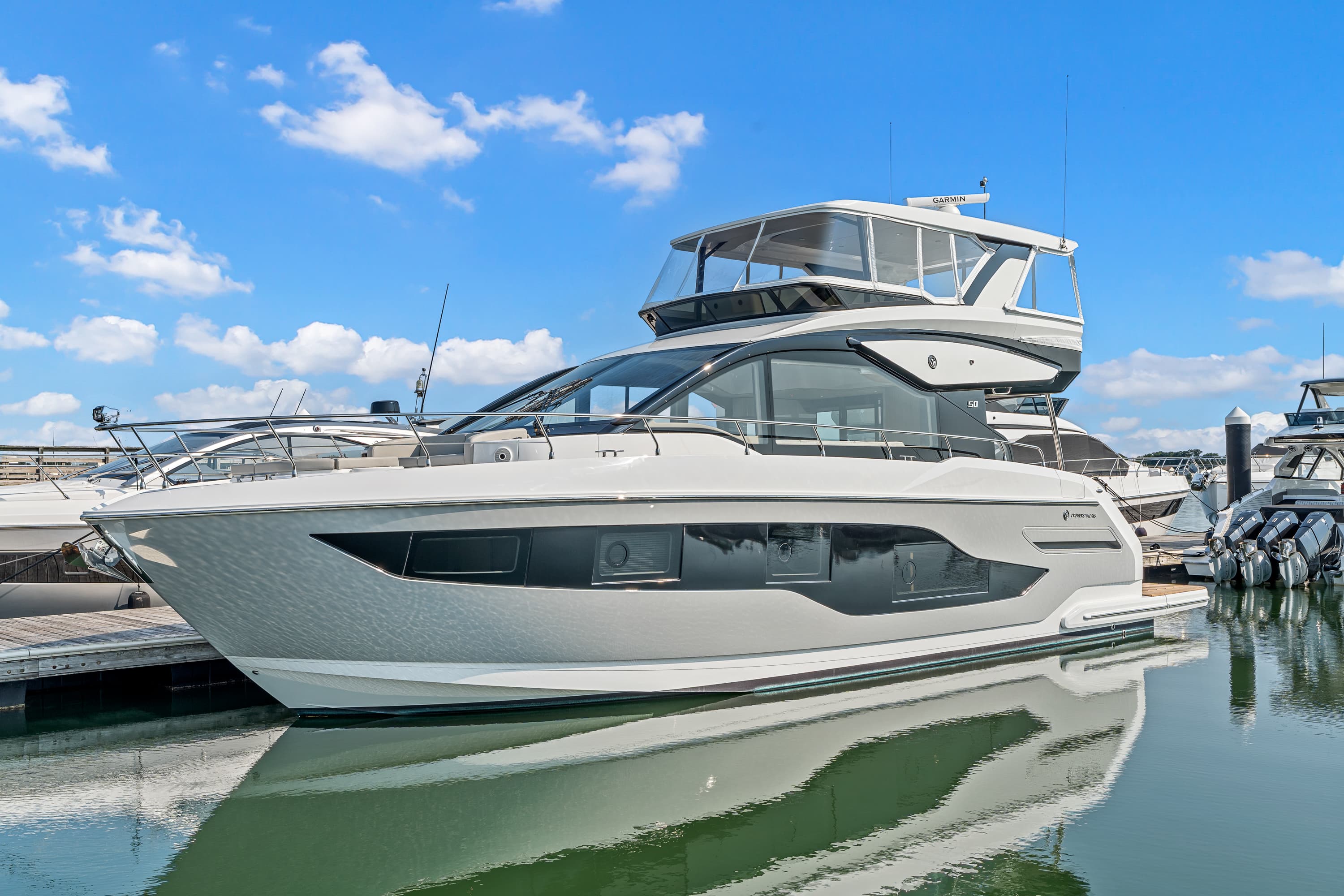 2027 Cruisers Yachts 50 FLY for Sale in Quincy, MA Motor Yacht 4