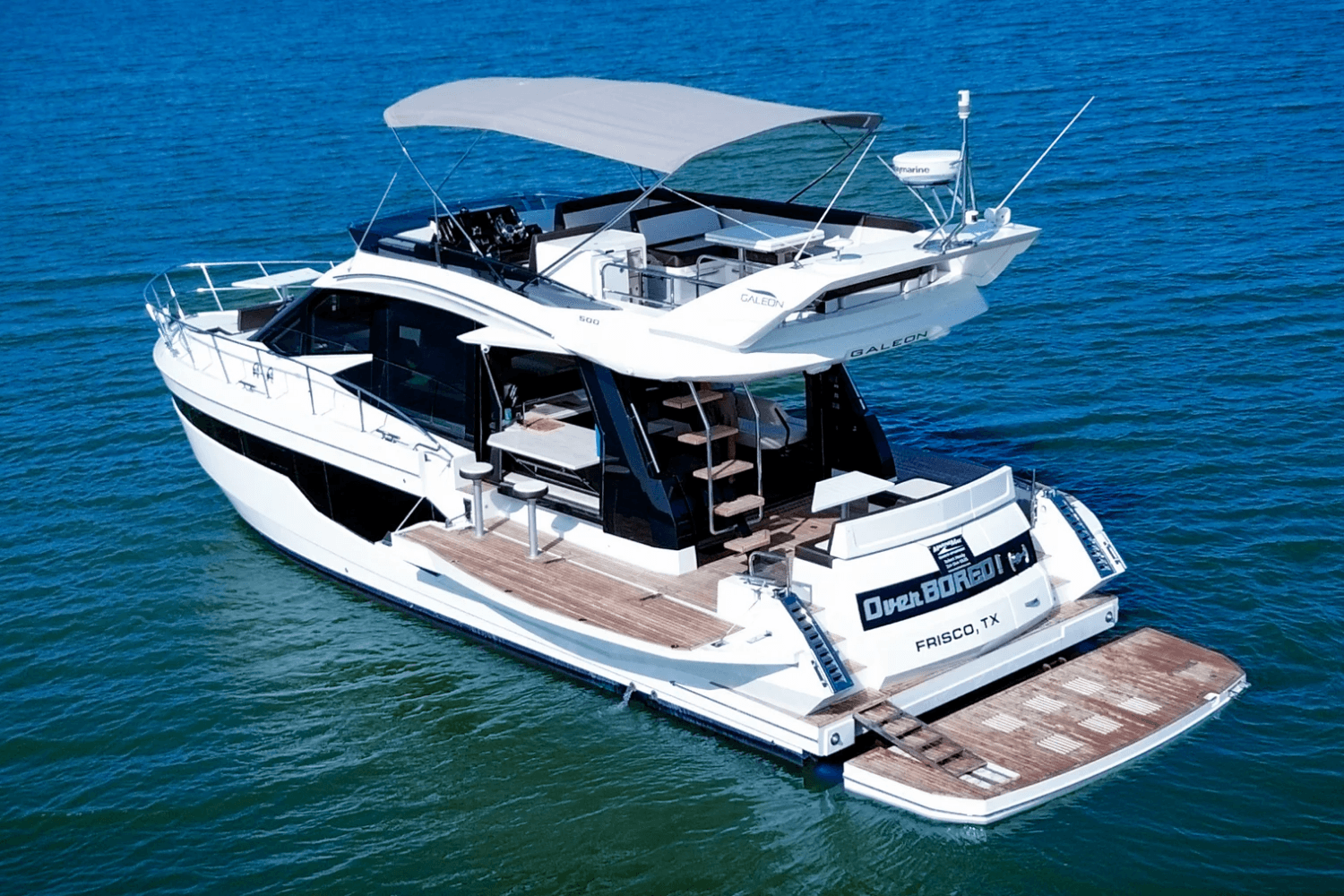 2019 Galeon Yachts 500 Fly for Sale in Lewisville, TX Flybridge 3