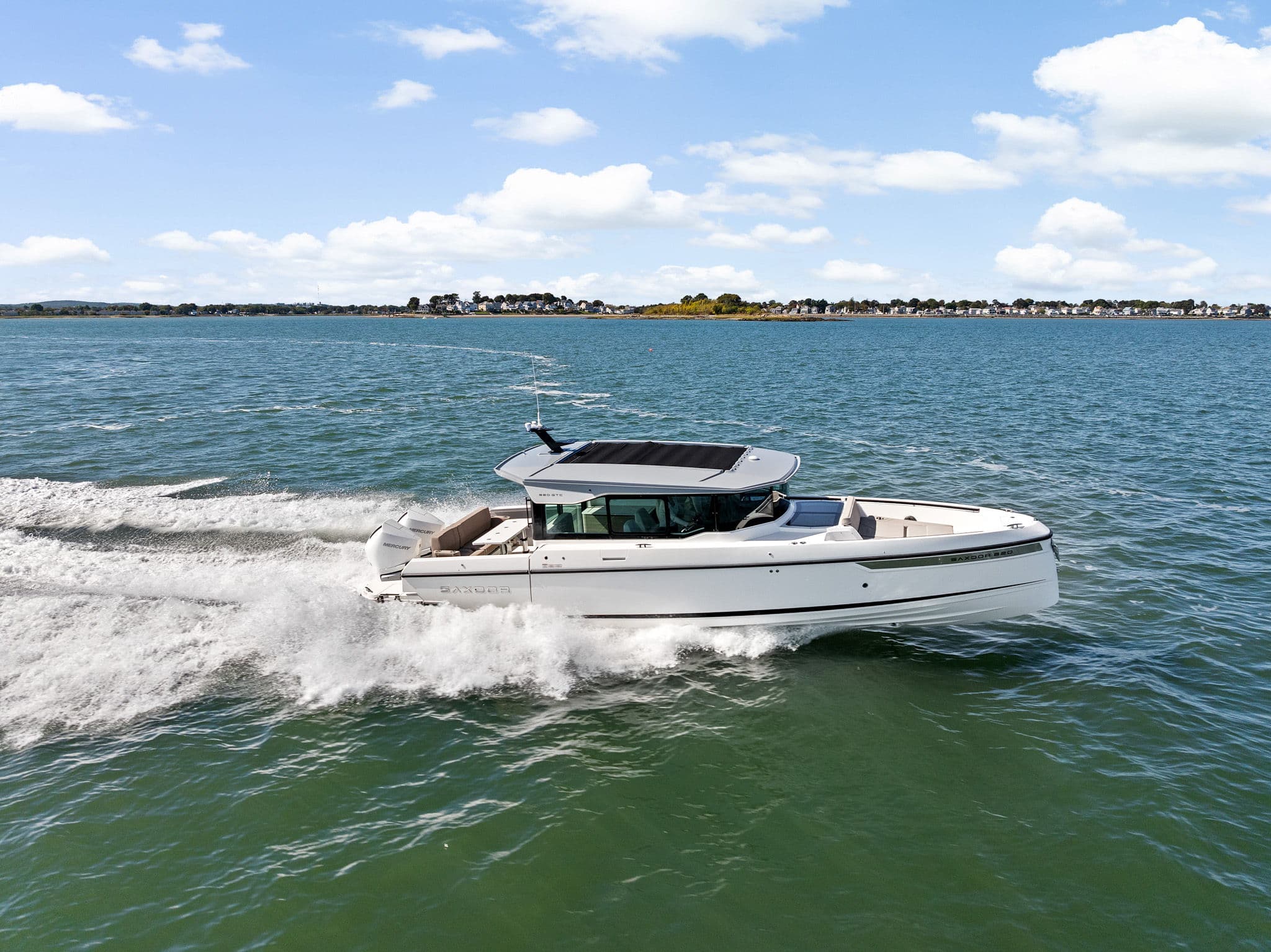 2026 Saxdor 320 GTC for Sale in Quincy, MA Pilothouse