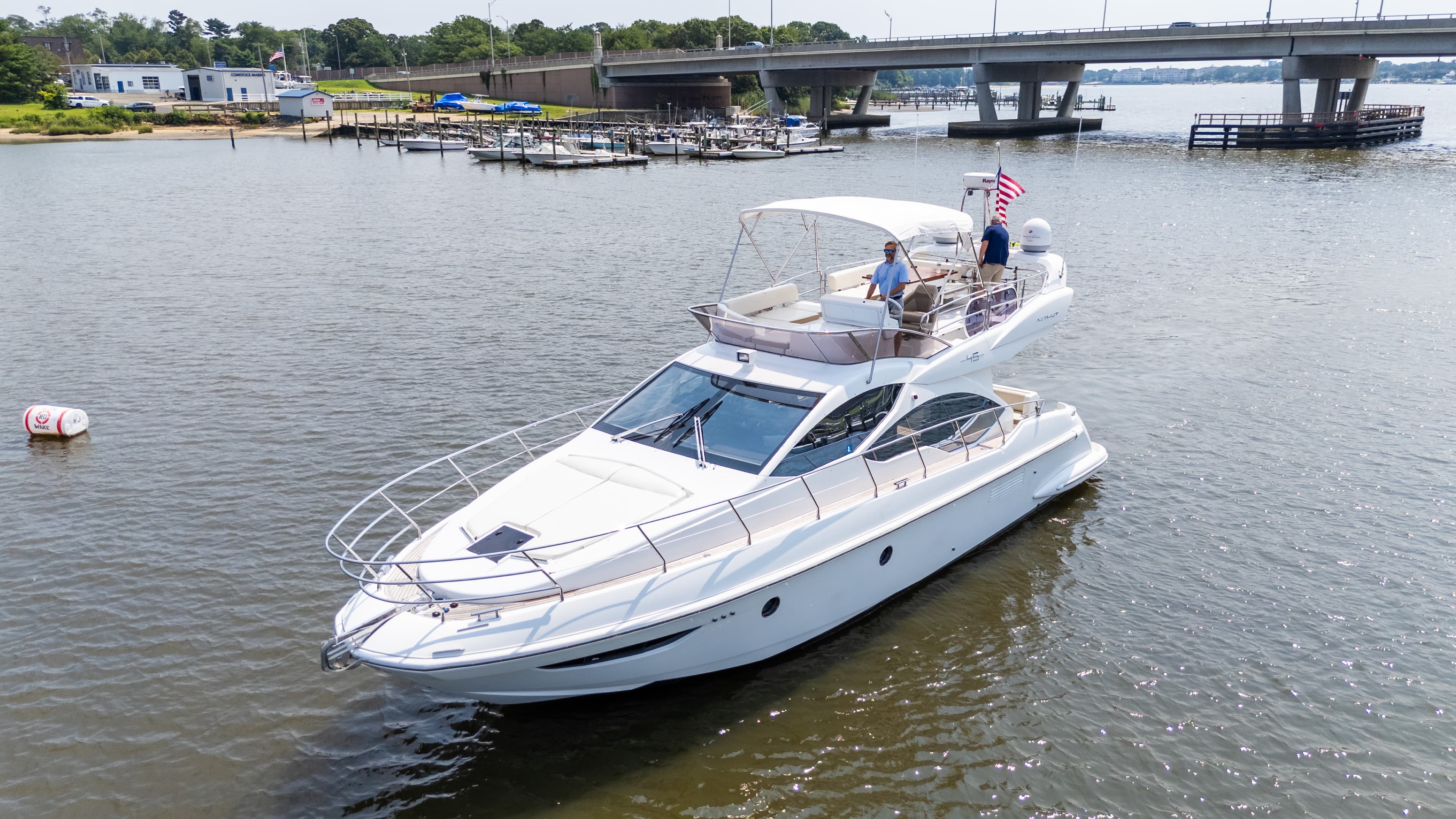 2014 Azimut Fly 45 for Sale in Brick Township, New Jersey Flybridge 3