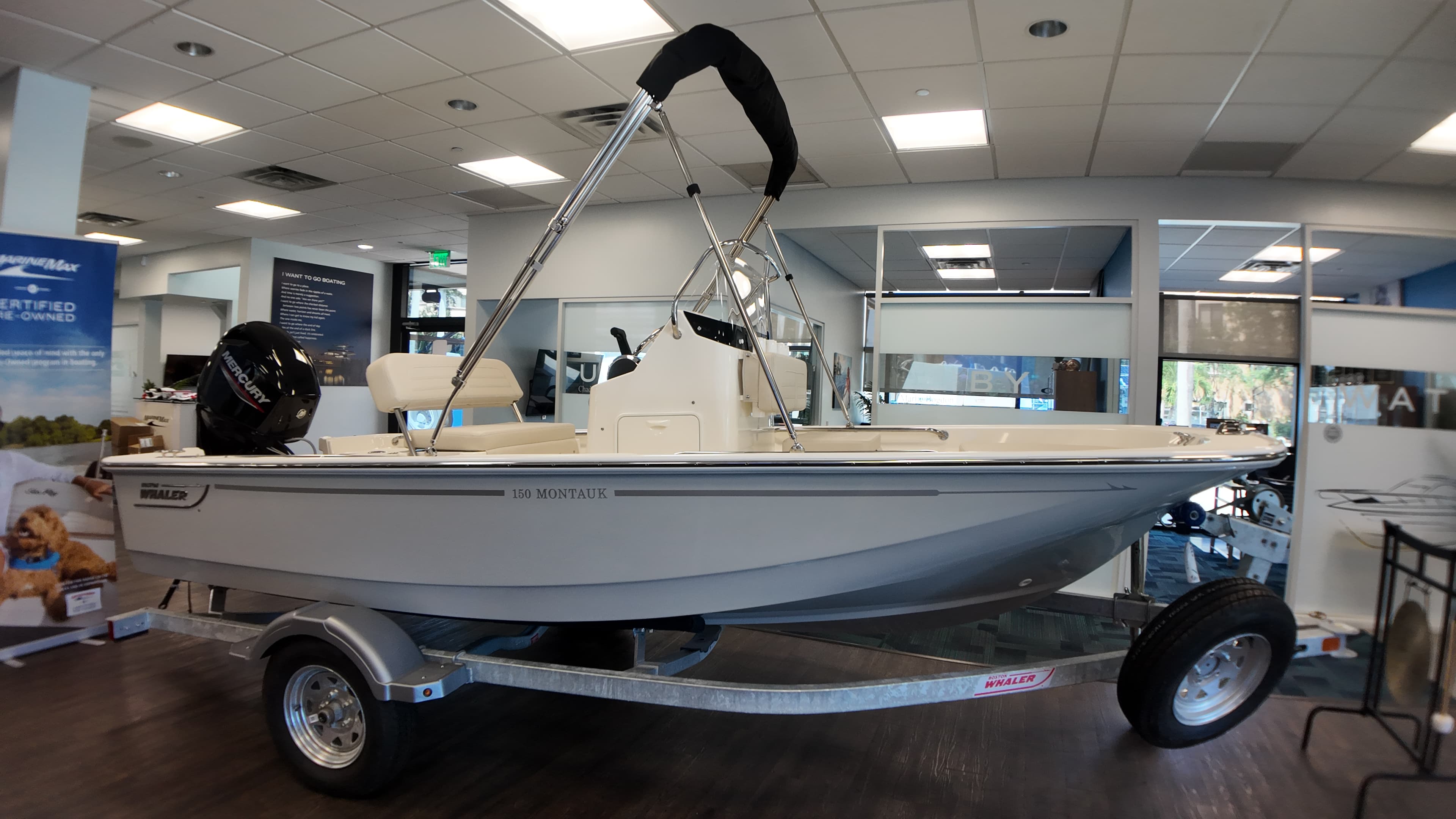 2027 Boston Whaler 150 Montauk for Sale in Pompano Beach, Florida Center Console 2