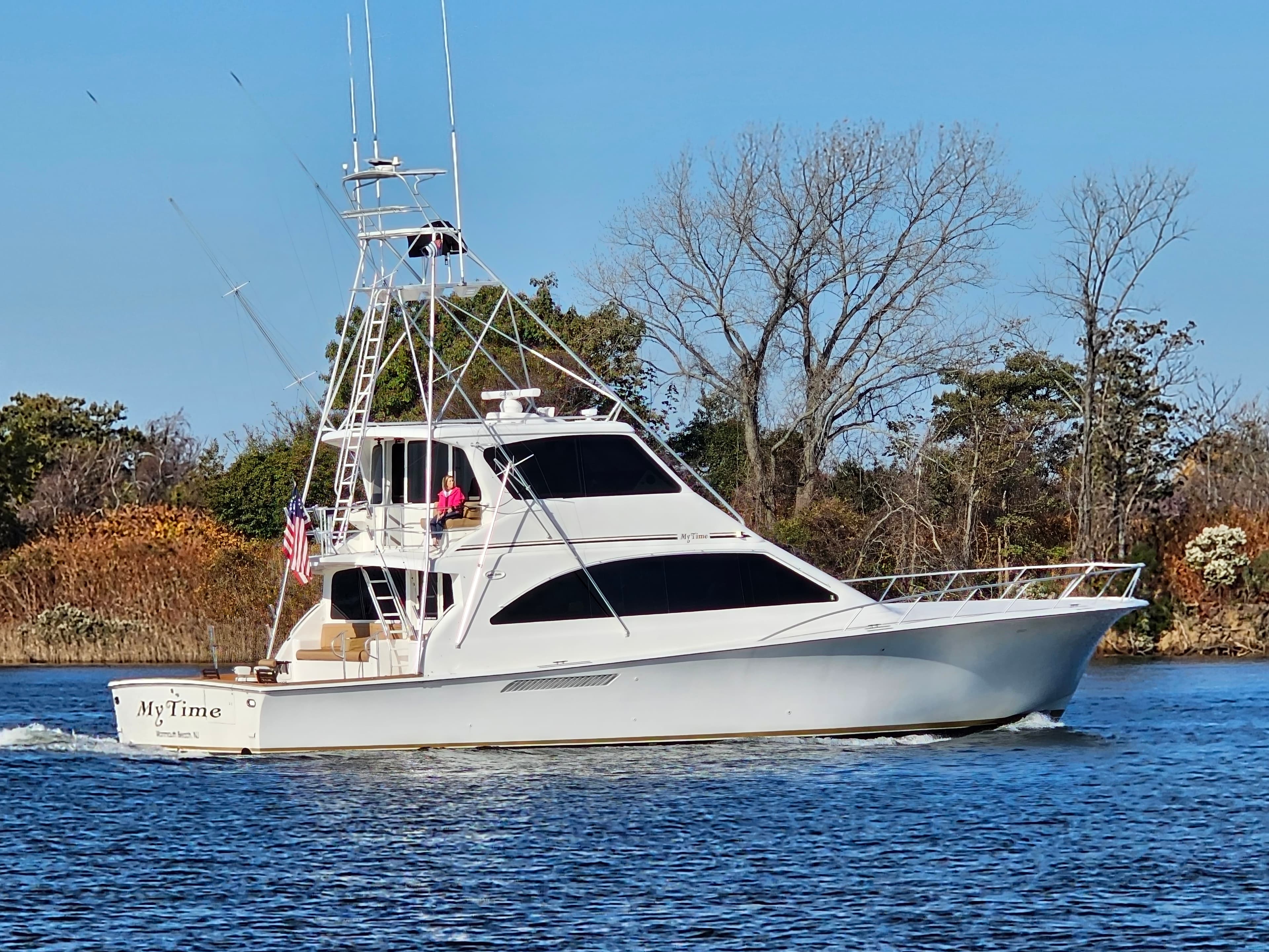 2000 Ocean Yachts 70 Super Sport for Sale in Monmouth Beach, NJ Flybridge 4