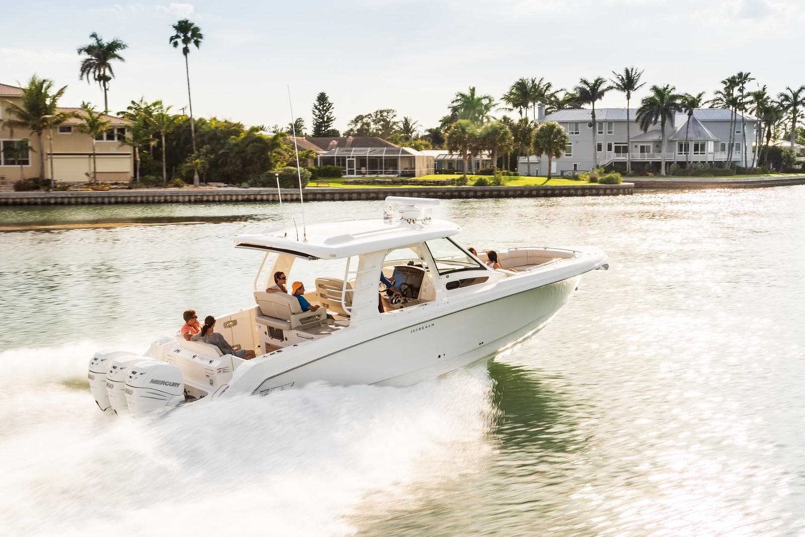 2027 Boston Whaler 350 Realm for Sale in Quincy, MA Bowrider 3
