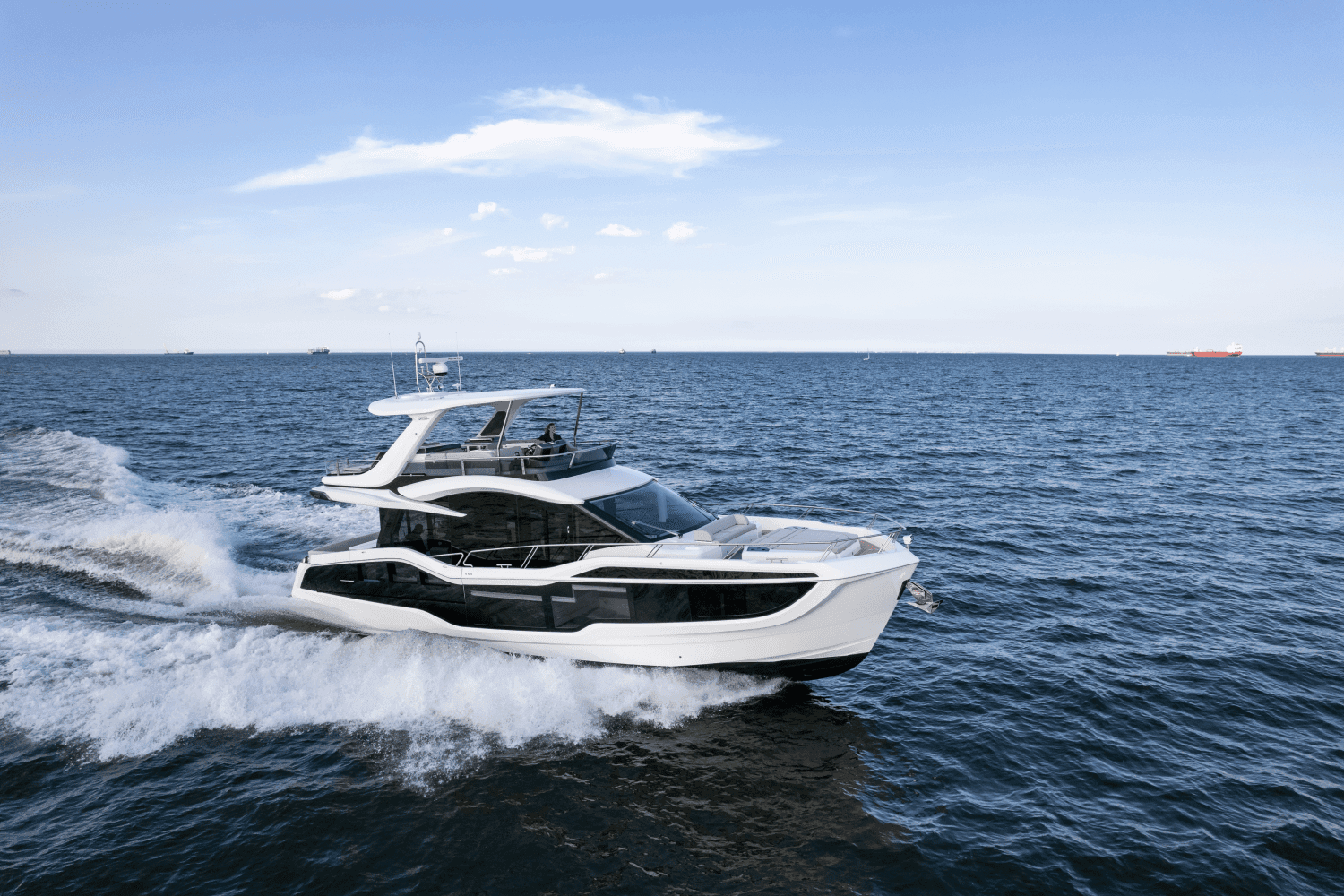 2027 Galeon Yachts 560 Fly for Sale in Naples, Florida Flybridge 2