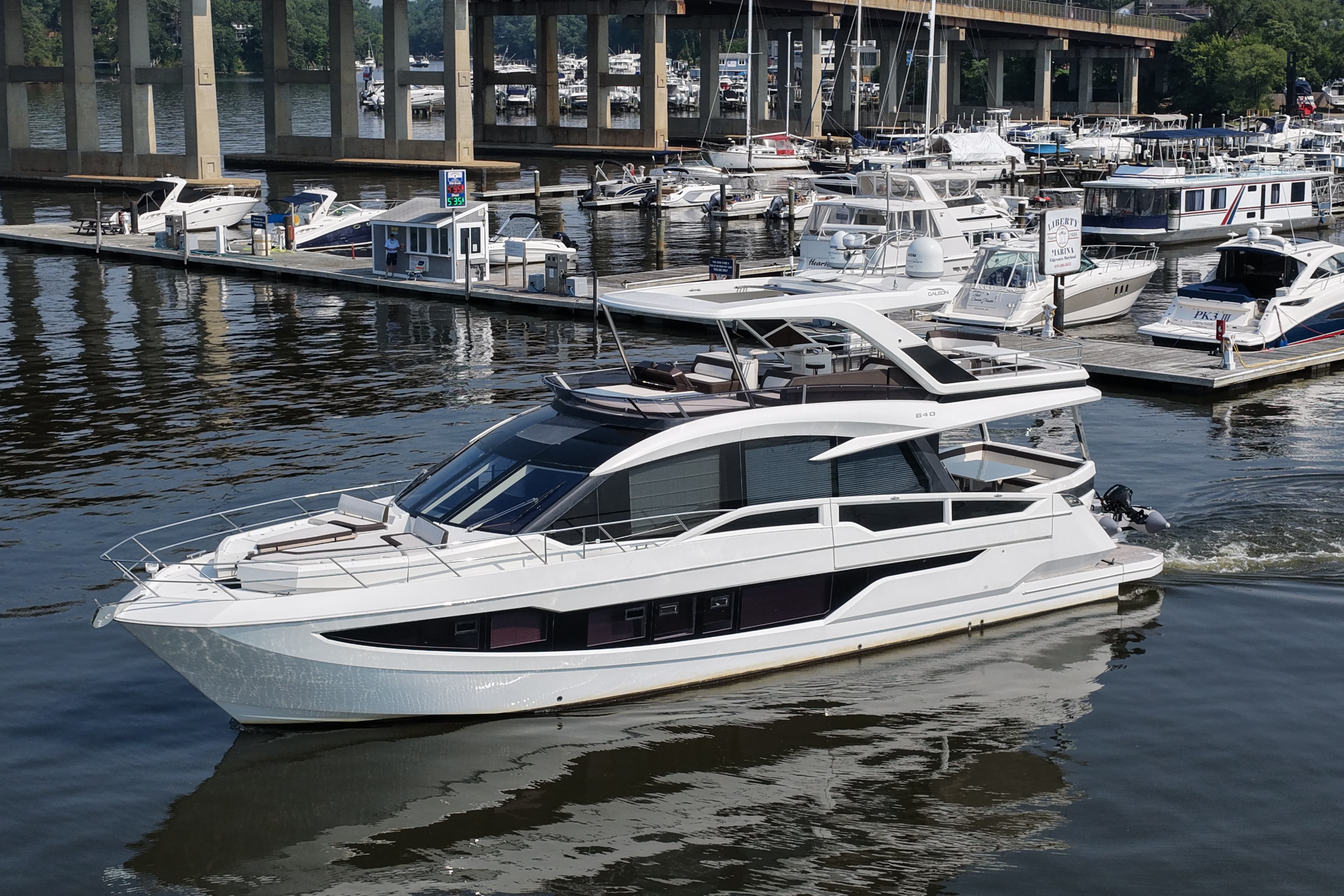 2018 Galeon Yachts 640 Fly for Sale in Annapolis, MD Flybridge 4